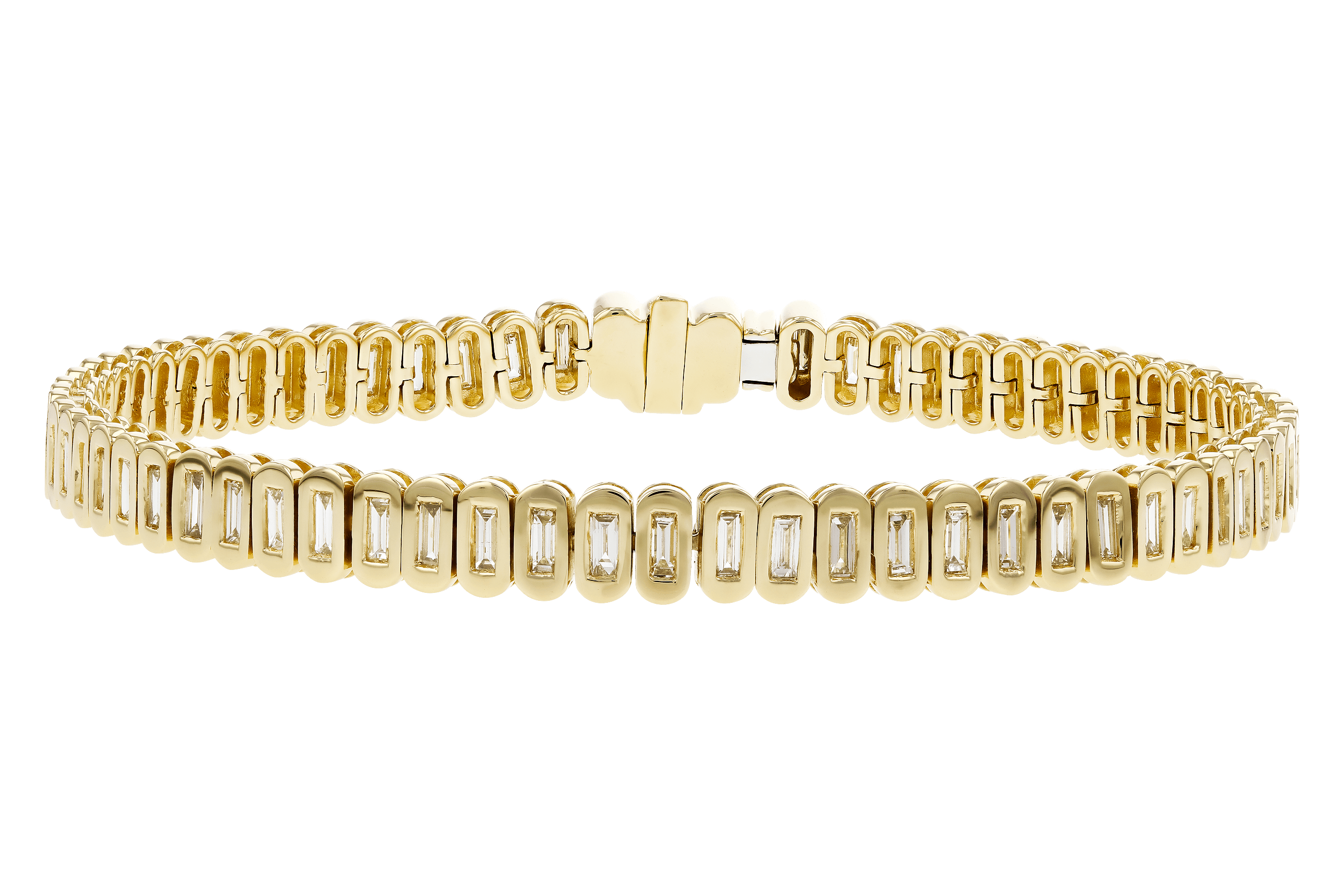 D283-82525: BRACELET 1.70 TW BAGUETTE (7")