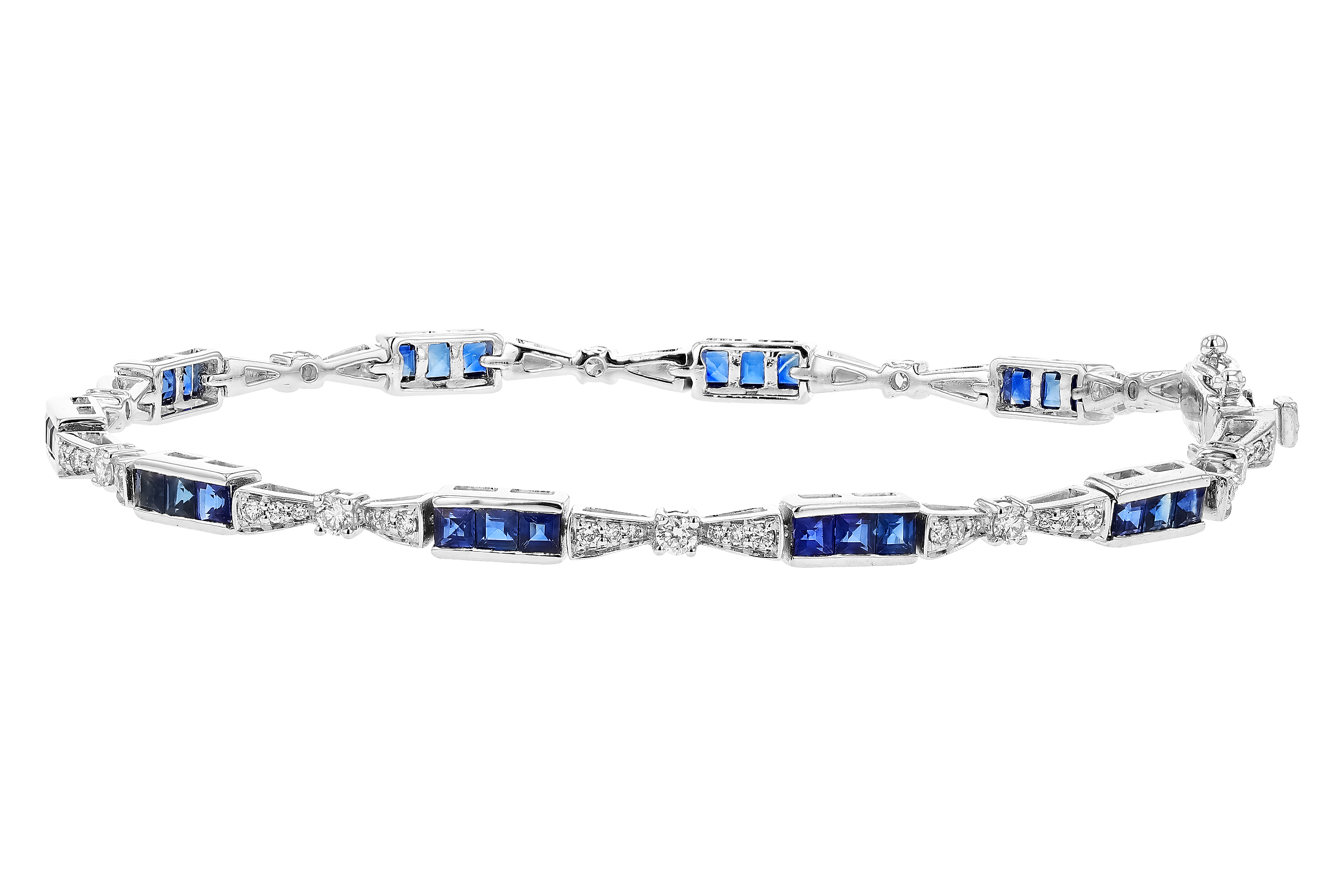D283-87952: BRACELET 2.10 SAPPHIRE 2.75 TGW (7")