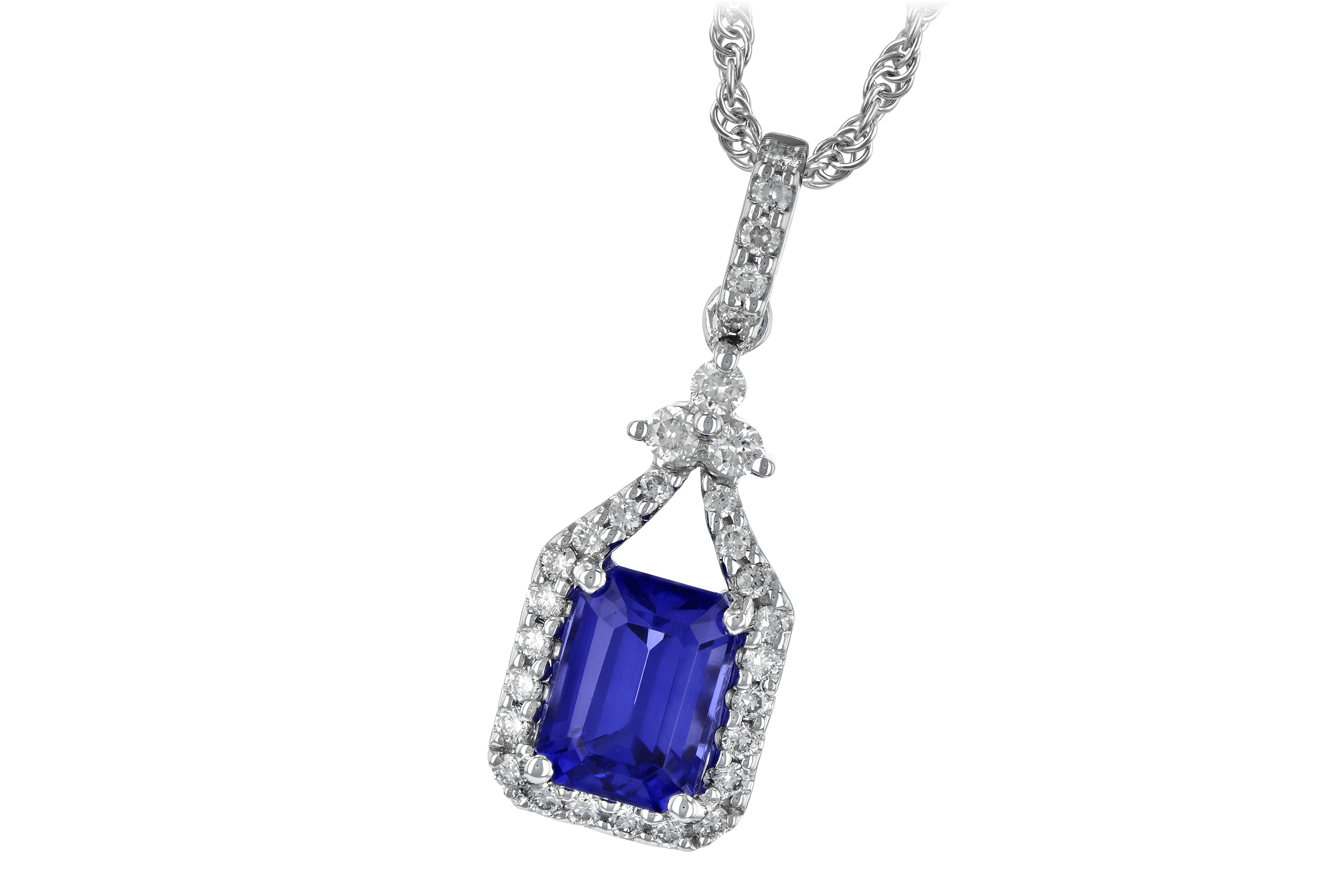 E199-27943: NECK 1.42 TANZANITE 1.72 TGW