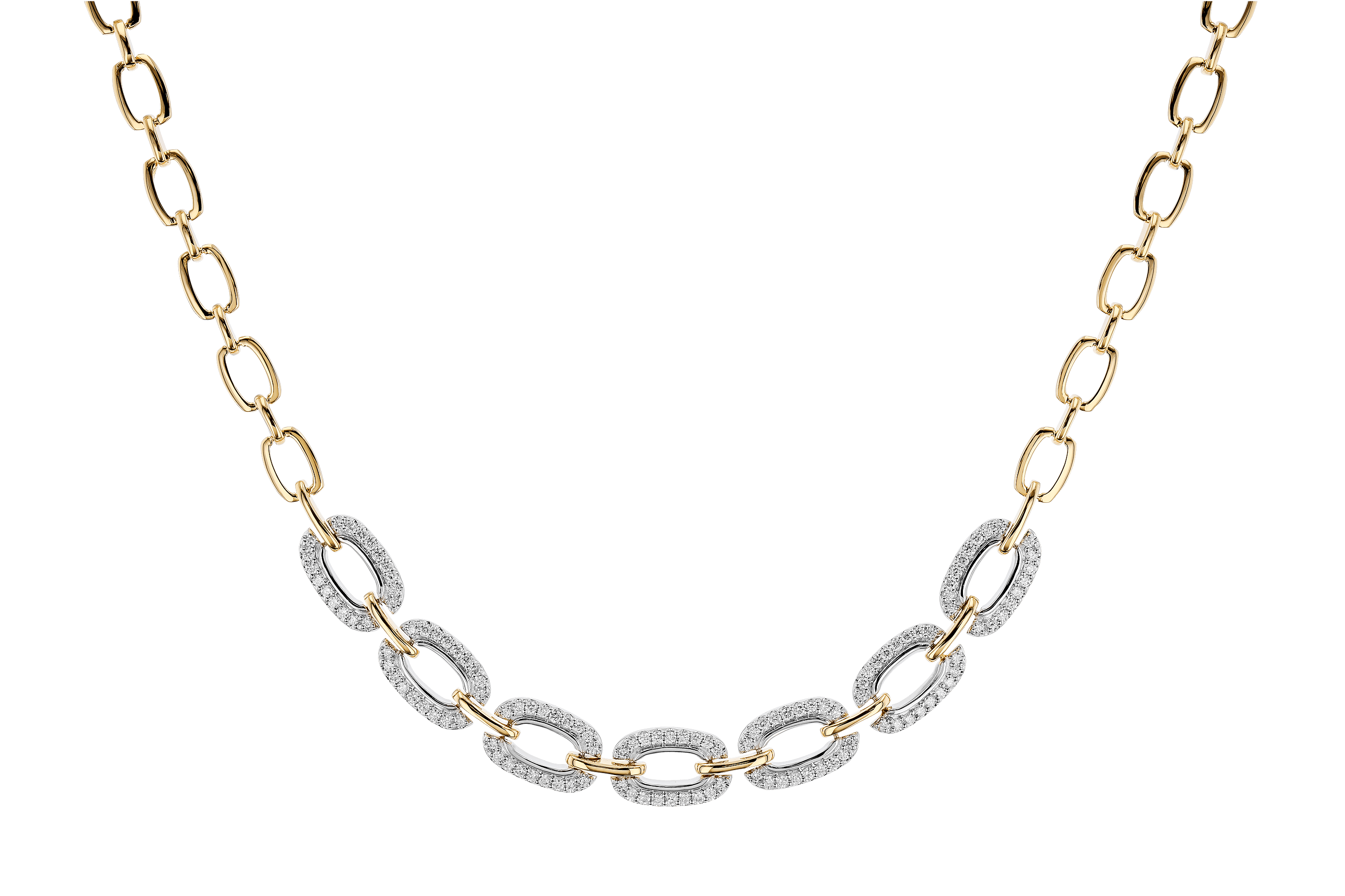 E282-92479: NECKLACE 1.95 TW (17 INCHES)