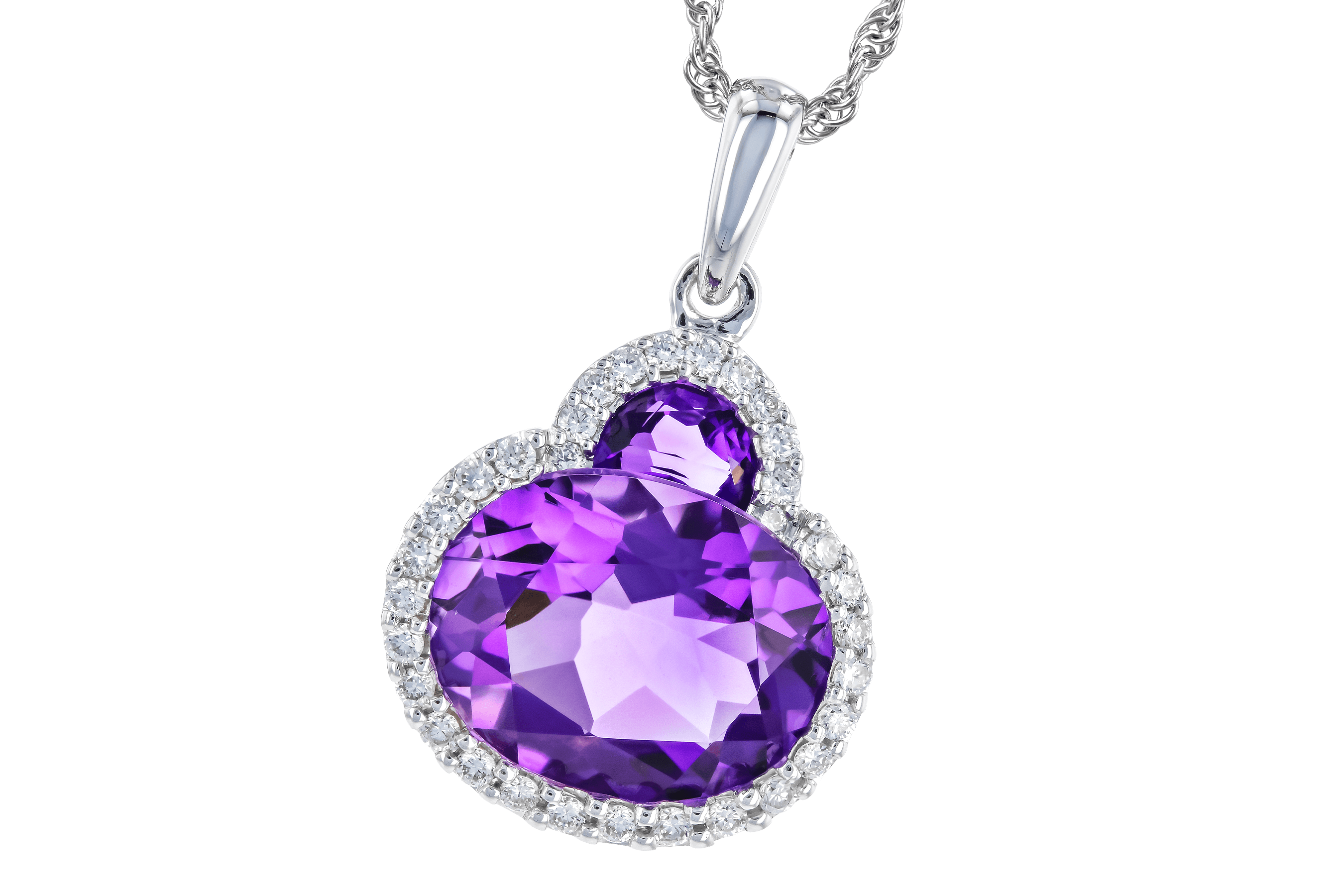 E282-92497: NECK 2.28 TW AMETHYST 2.42 TGW