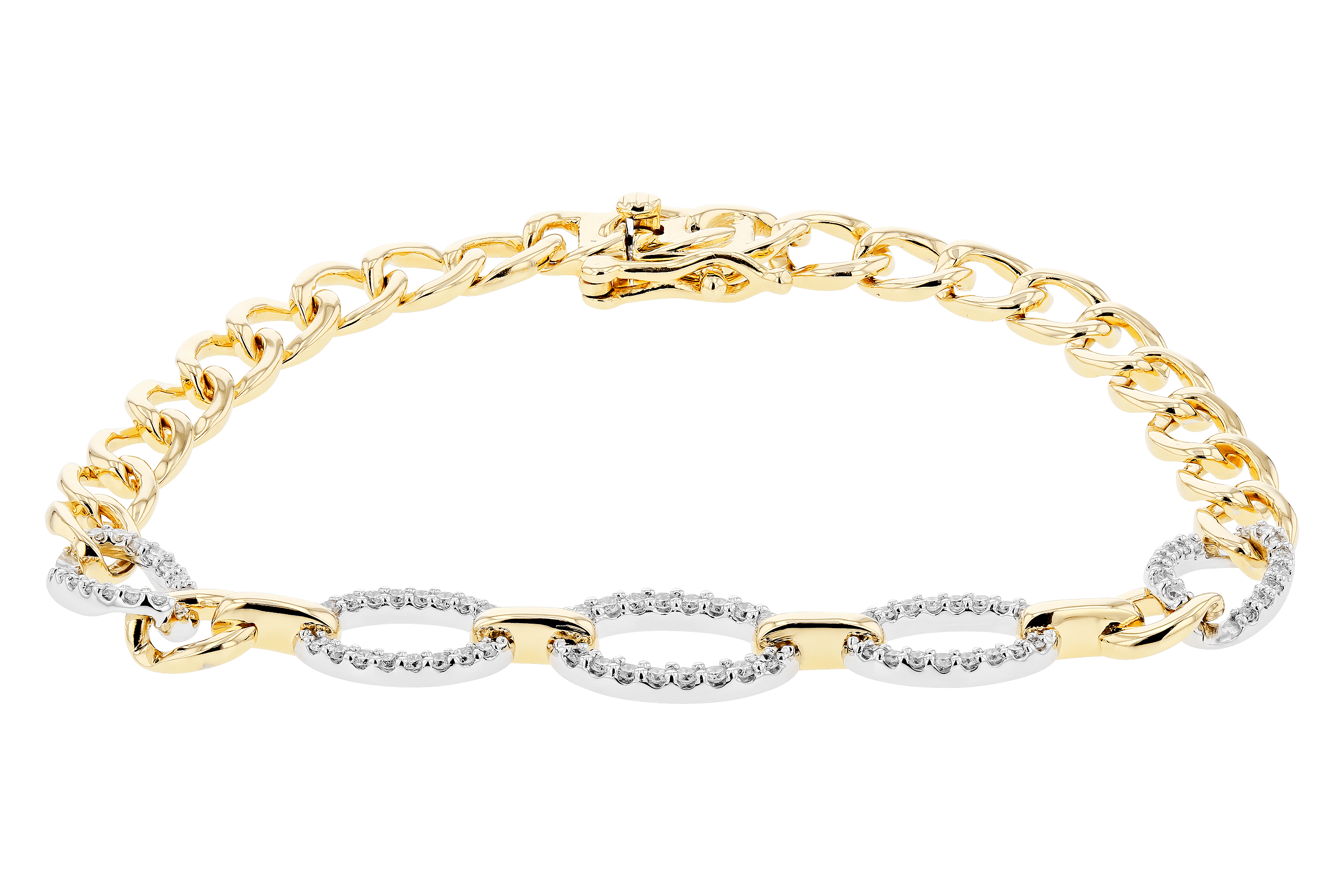 E282-93406: BRACELET .75 TW (INCLUDES BAR LINKS)
