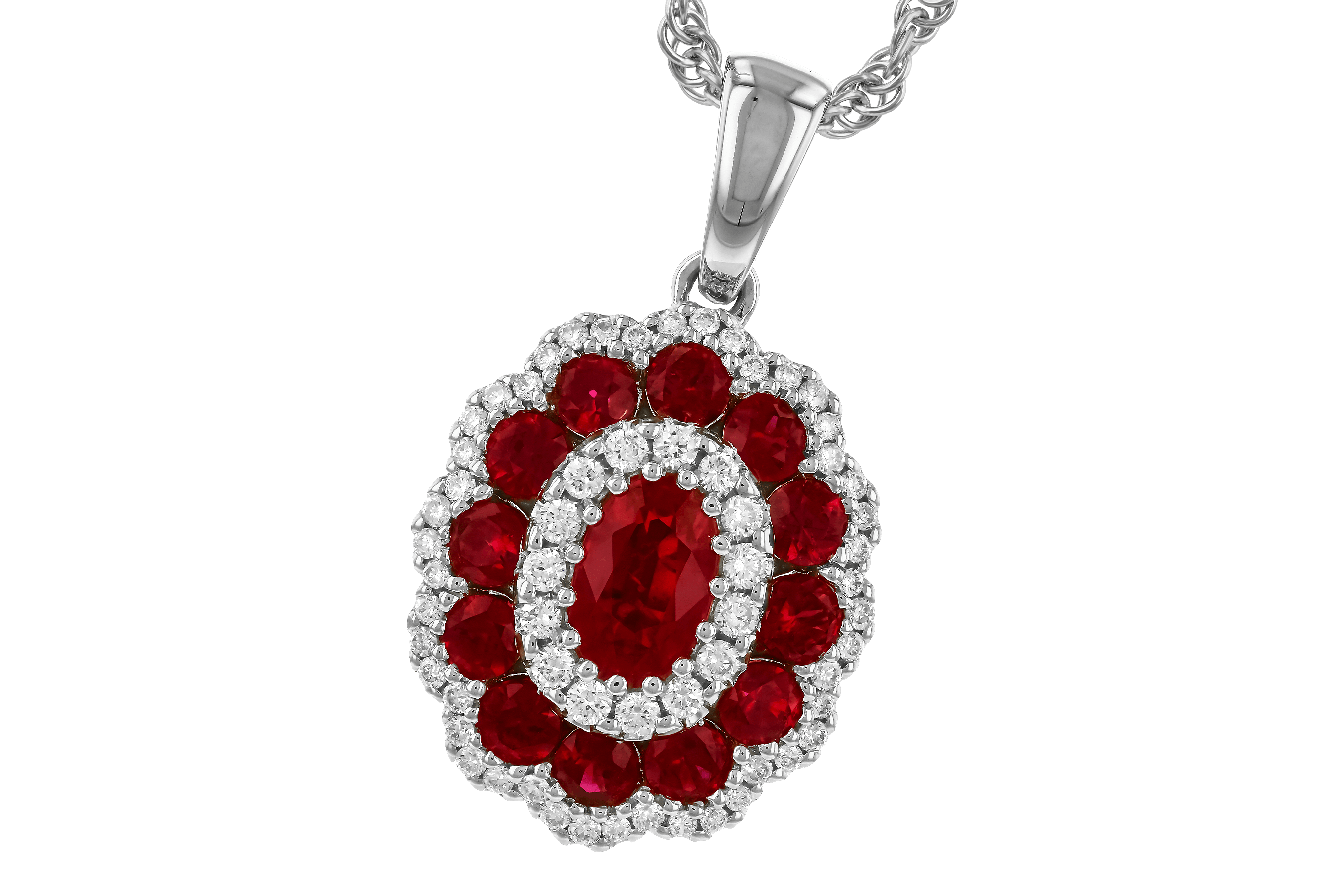 E282-99806: NECK 1.29 RUBY TW 1.52 TGW (6x4MM RUBY)