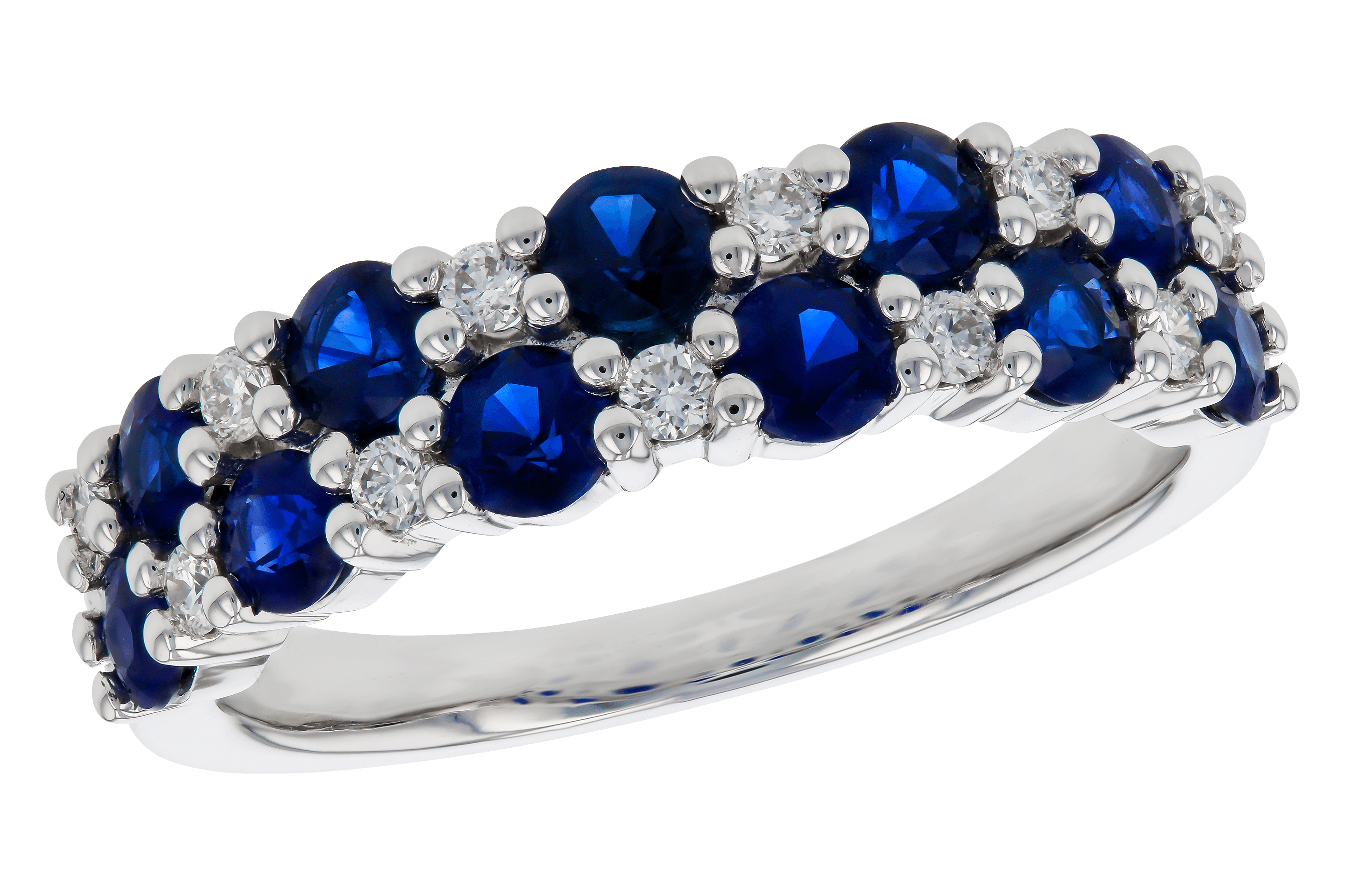 E283-86097: LDS WED RG 1.28 SAPPHIRE 1.47 TGW