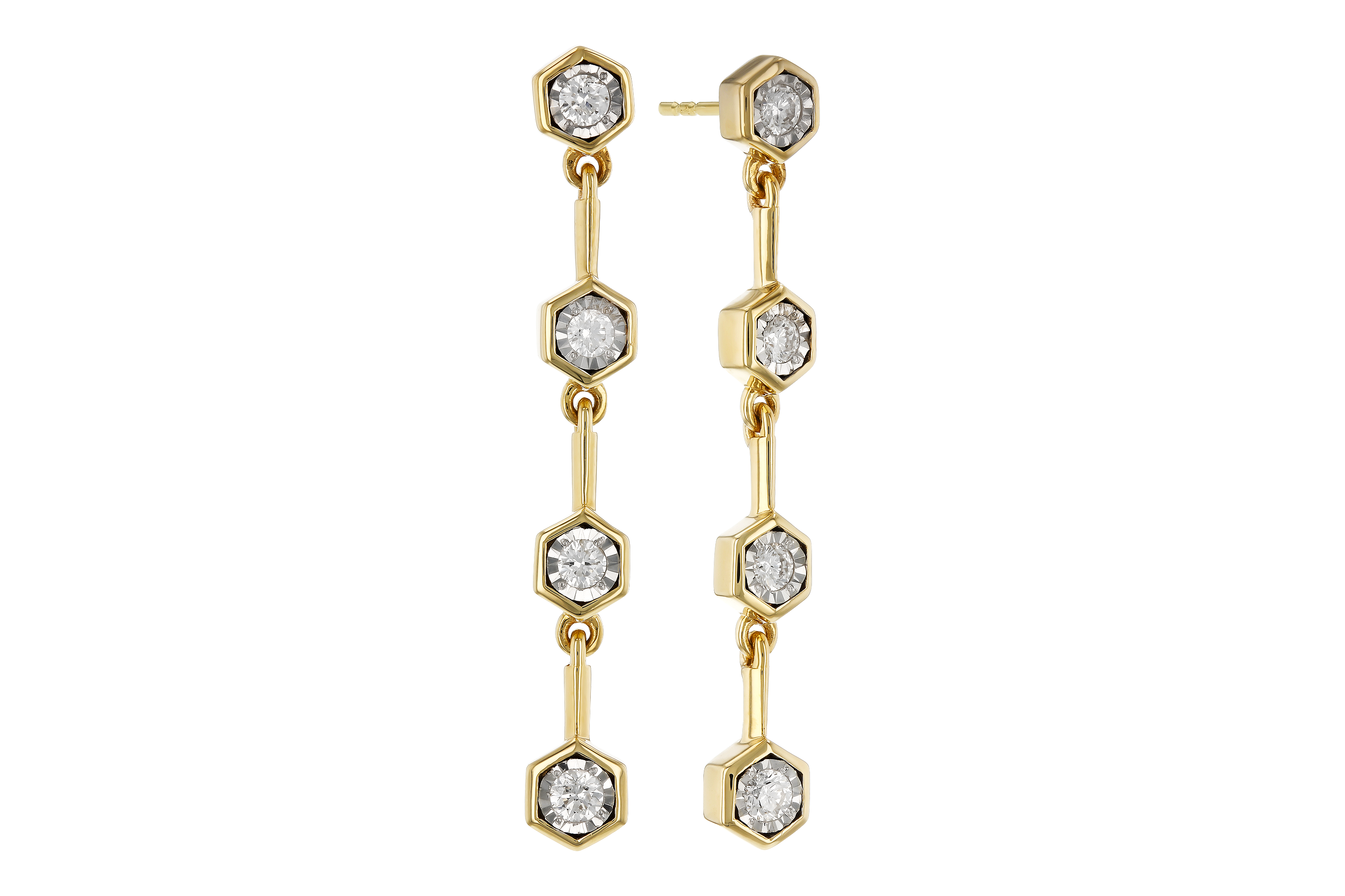 E283-88870: EARRINGS .25 TW