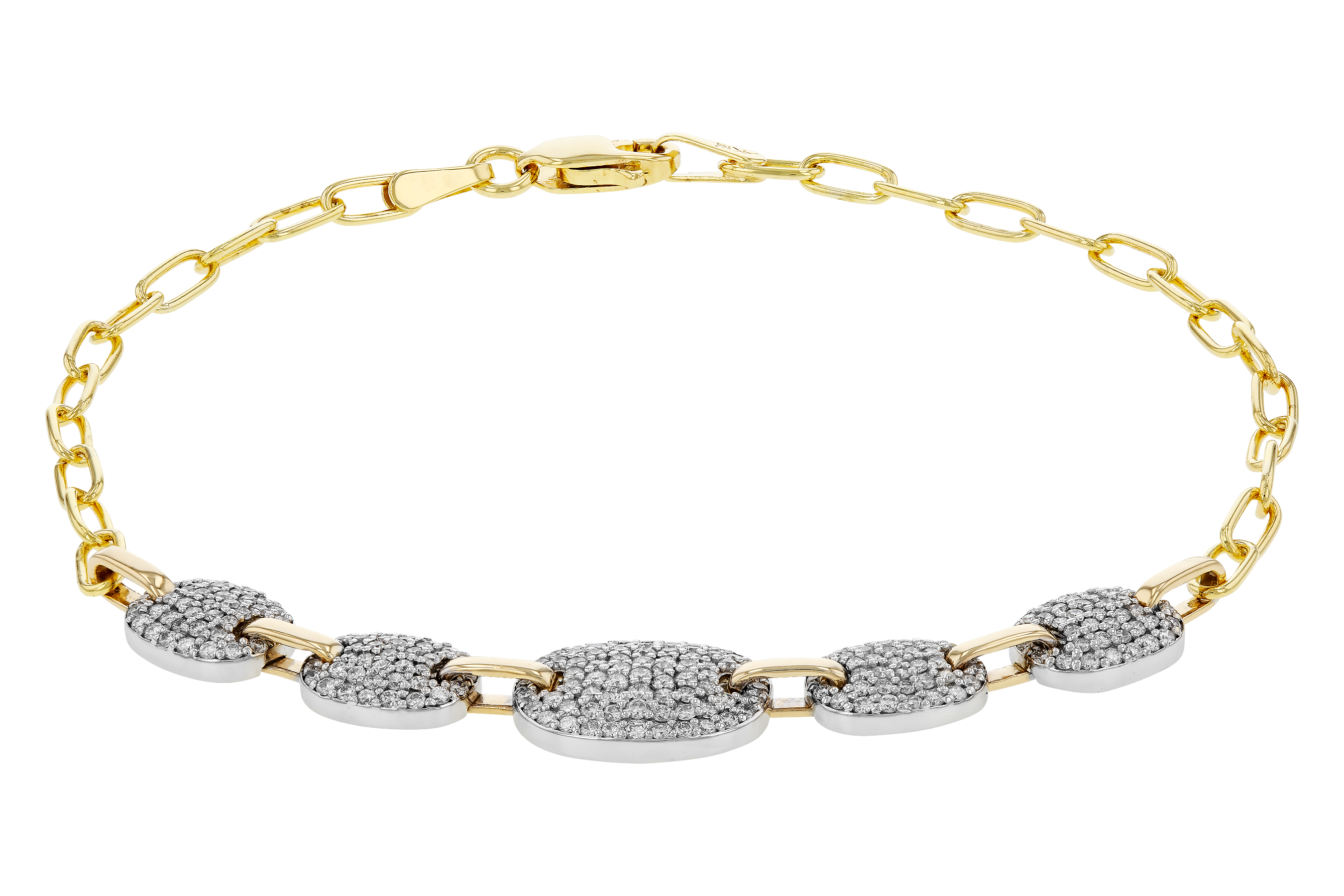 E283-89734: BRACELET .75 TW (7")