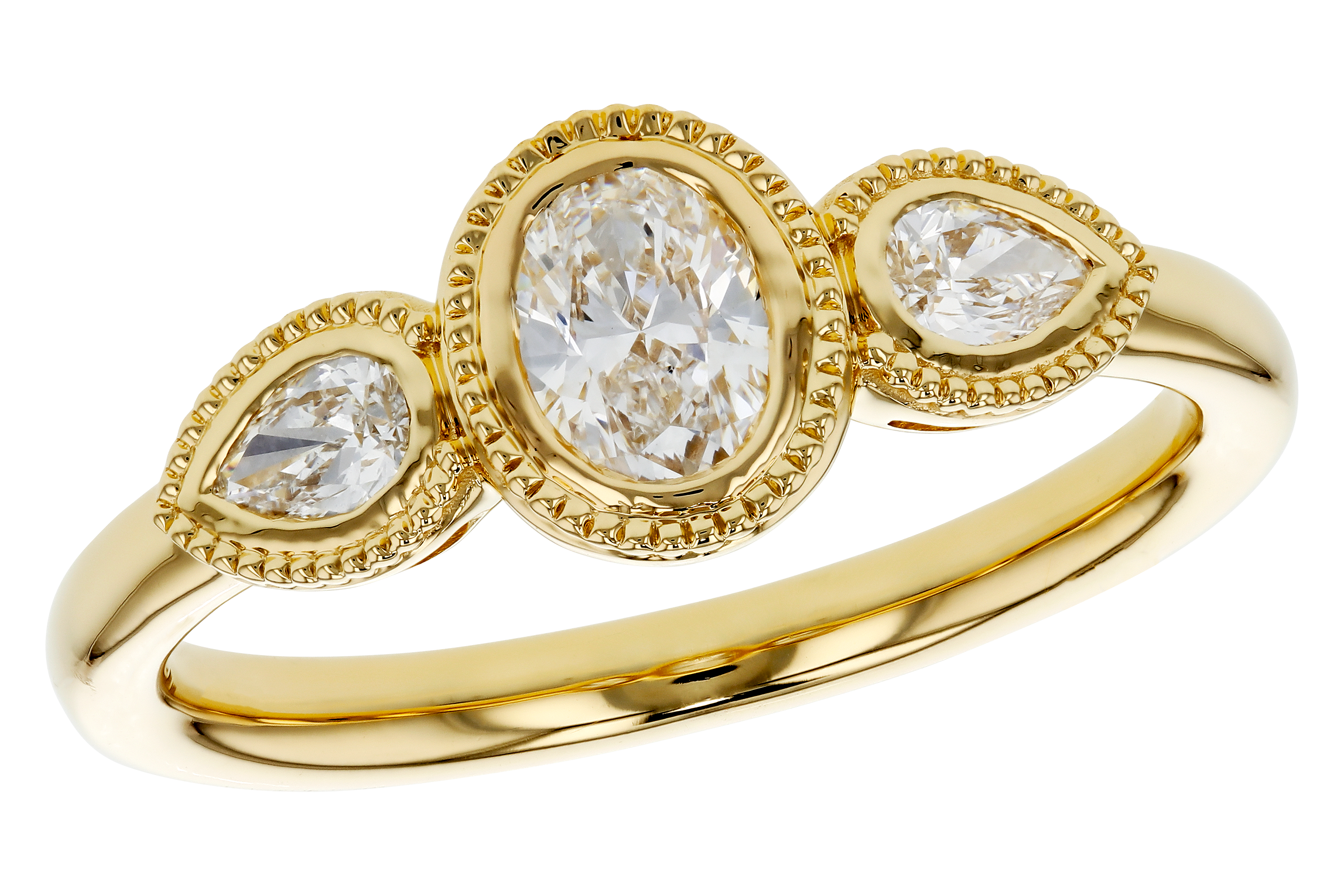 E283-89806: LDS DIA RG .60 TW FANCY CUT DIAMONDS