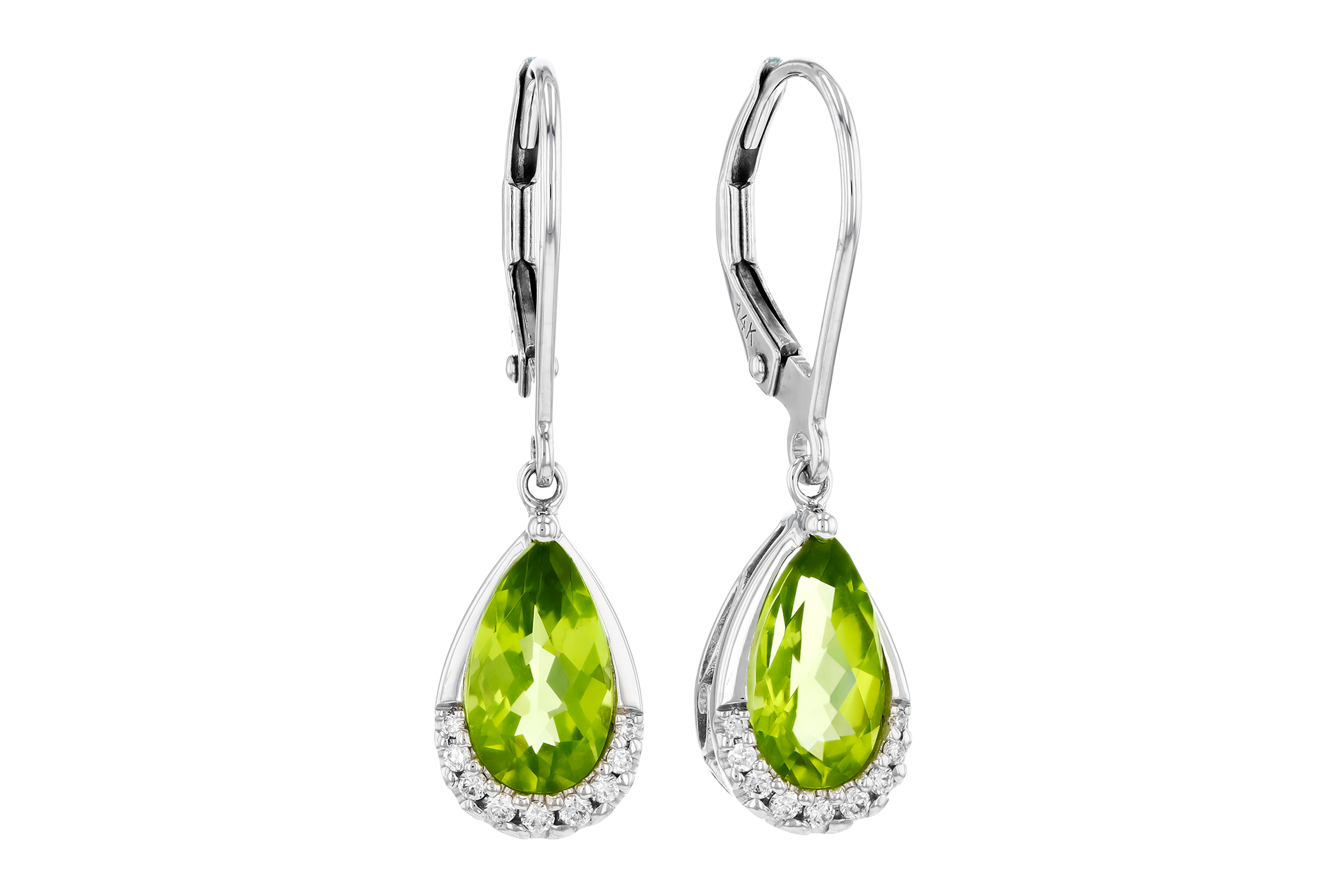 E284-75197: EARR 1.85 PERIDOT 1.94 TGW (9x5MM PS)