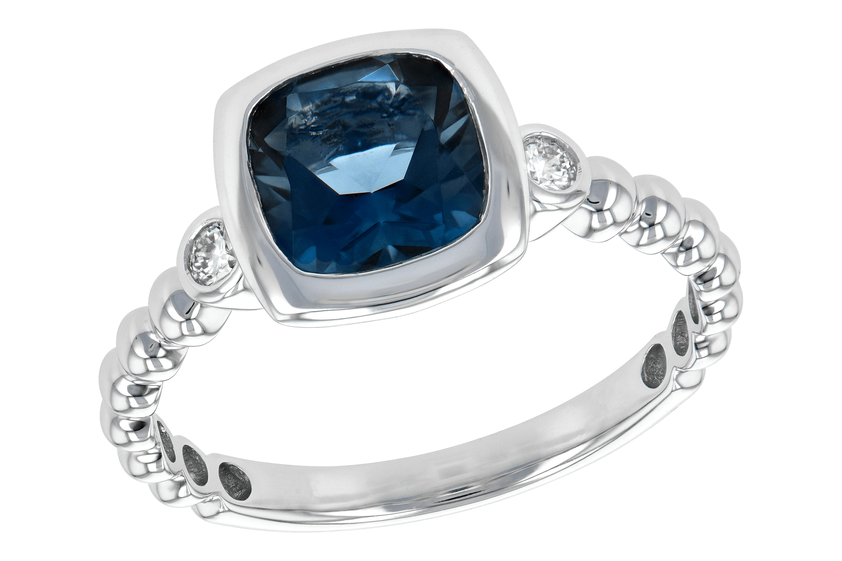 F198-44279: LDS RG 1.58 LONDON BLUE TOPAZ 1.66 TGW