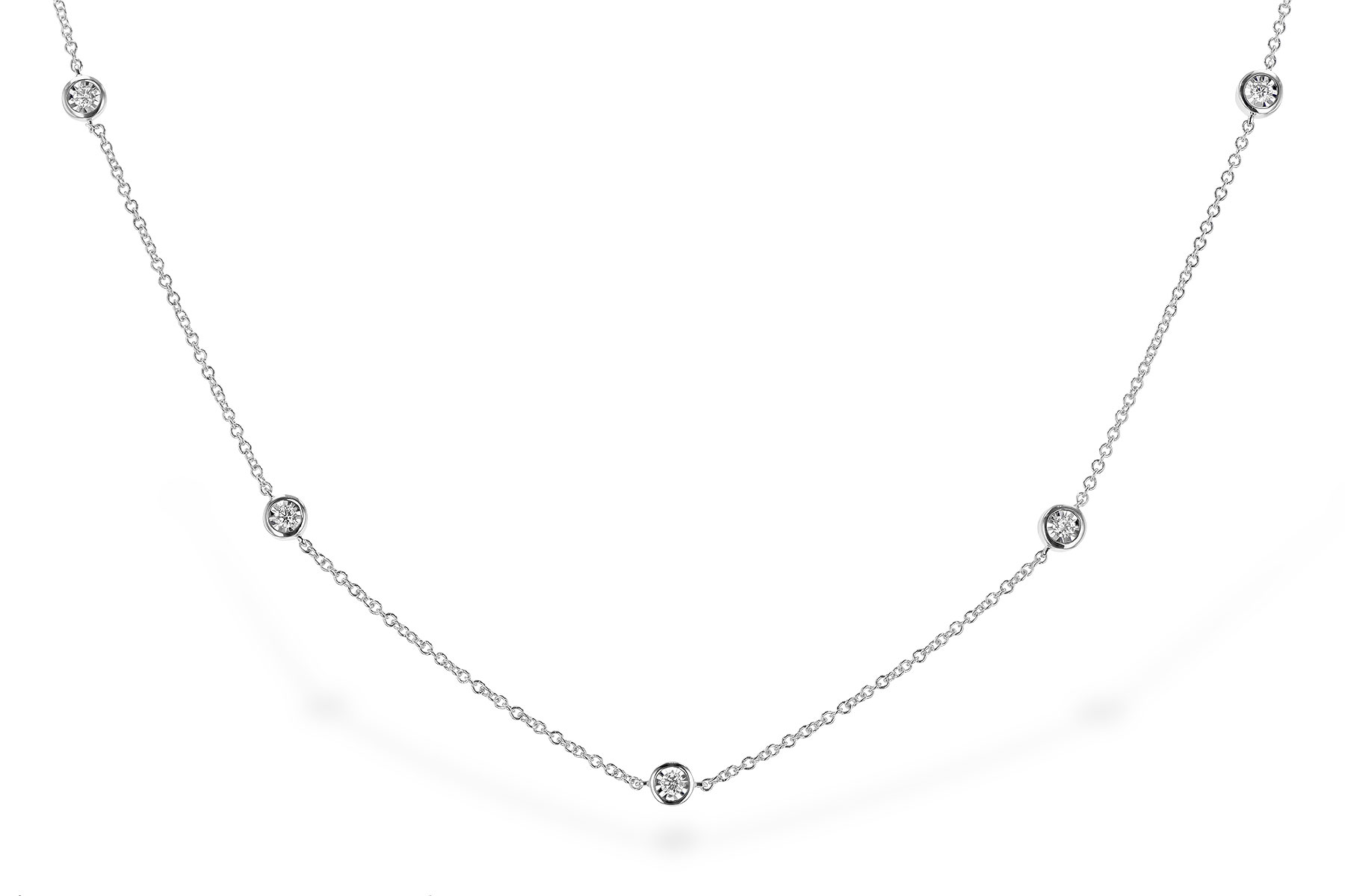 F282-06143: NECK 1.00 TW 18" 9 STATIONS OF 2 DIA (BOTH SIDES)