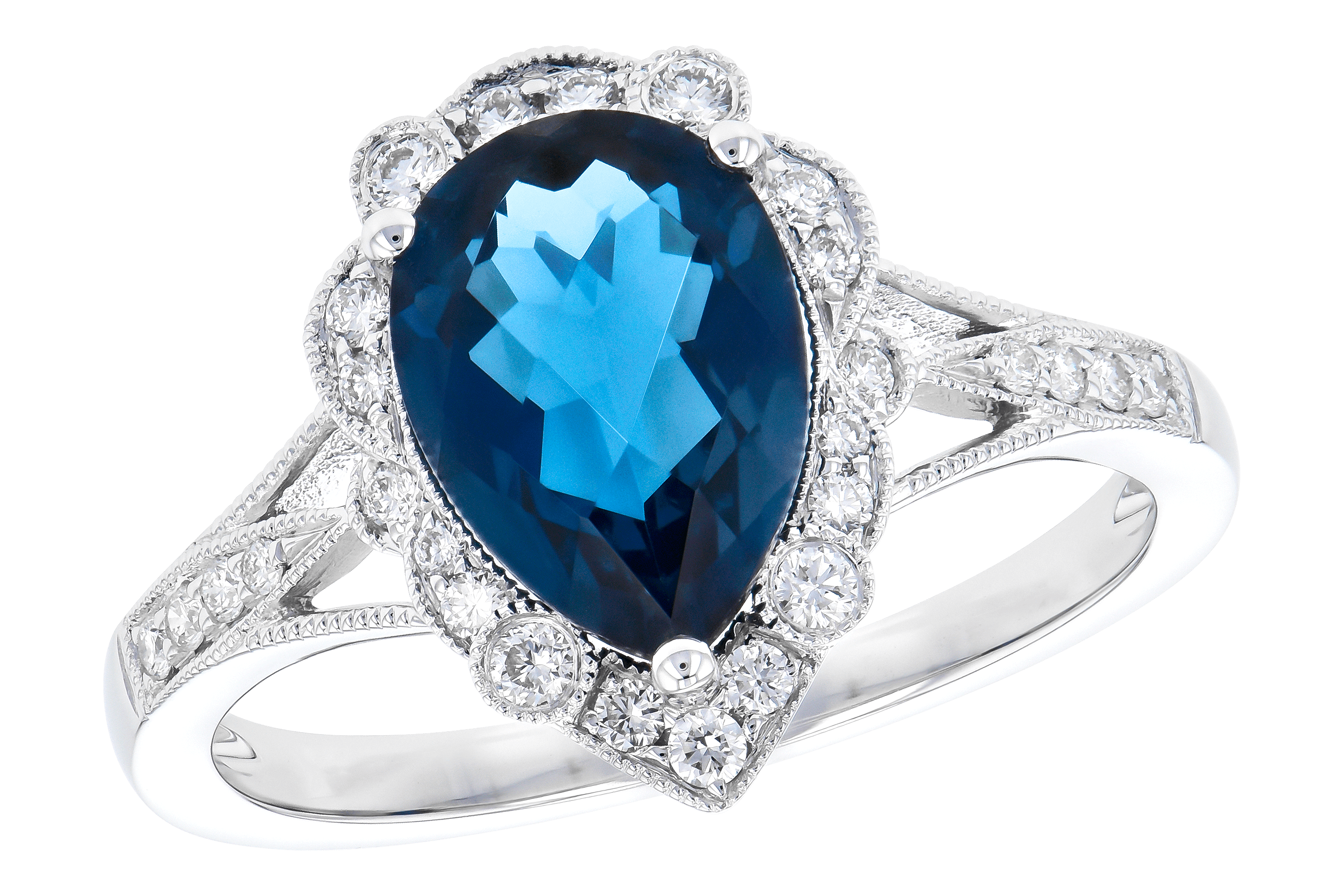 F282-07079: LDS RG 2.25 LONDON BLUE TOPAZ 2.47 TGW (10x7 PS)