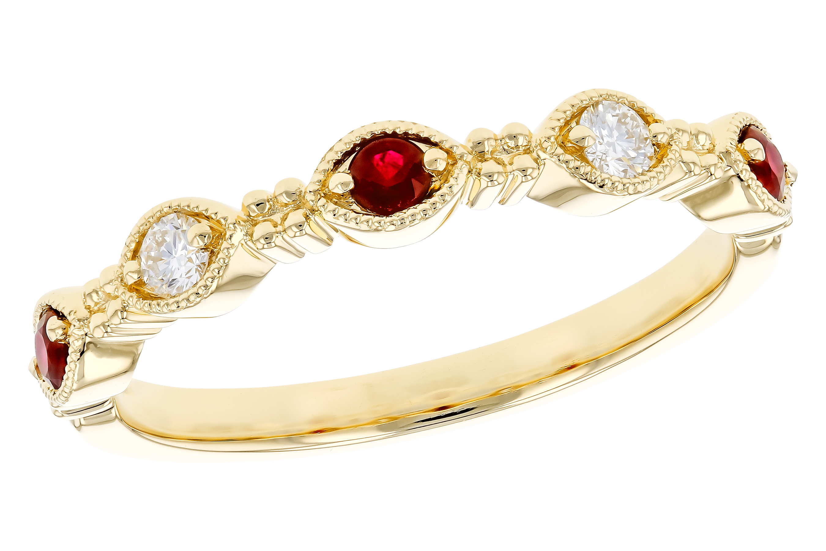 F282-93452: LDS WED RG .14 TW RUBY .23 TGW