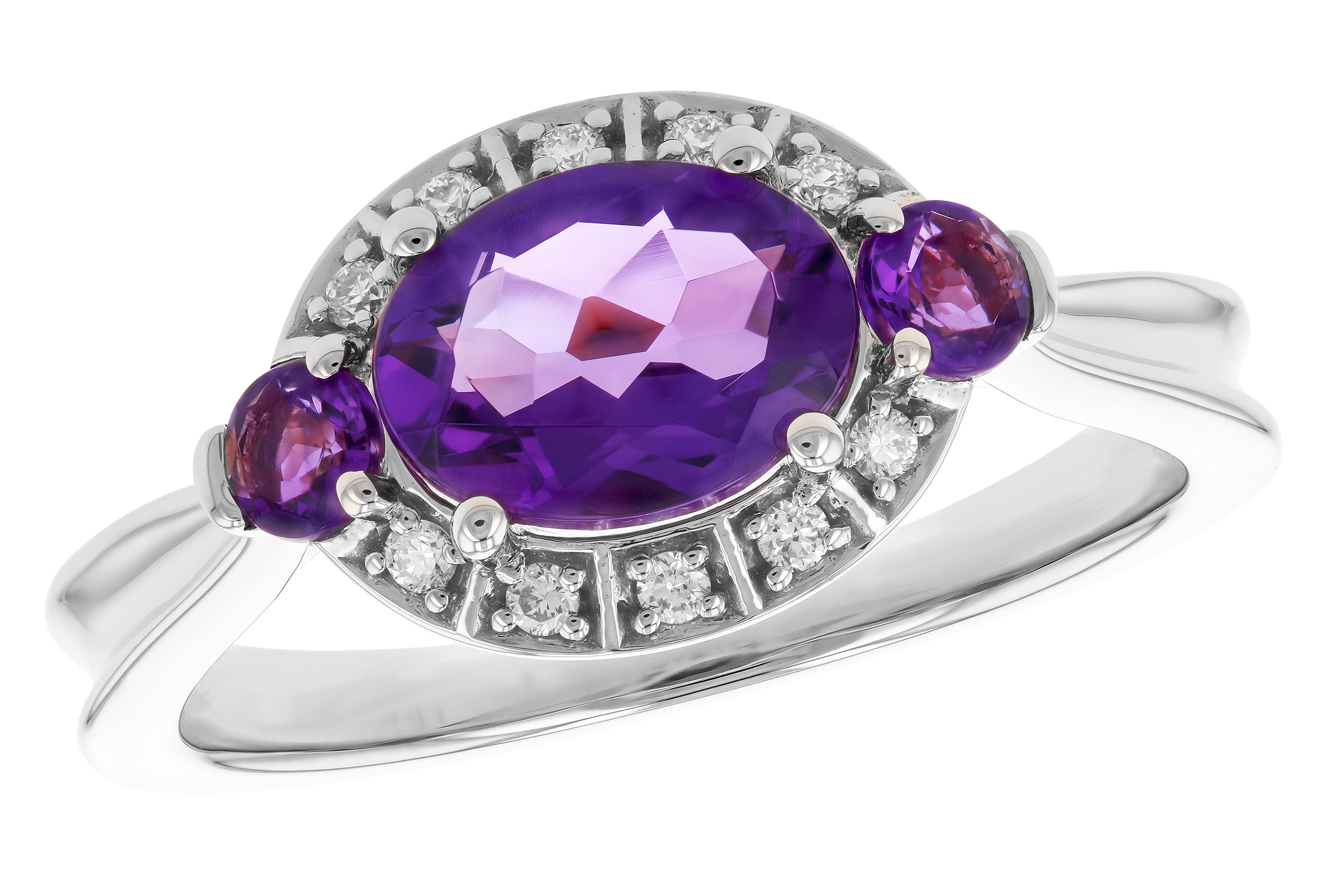 F282-94352: LDS RG 1.32 TW AMETHYST 1.40 TGW