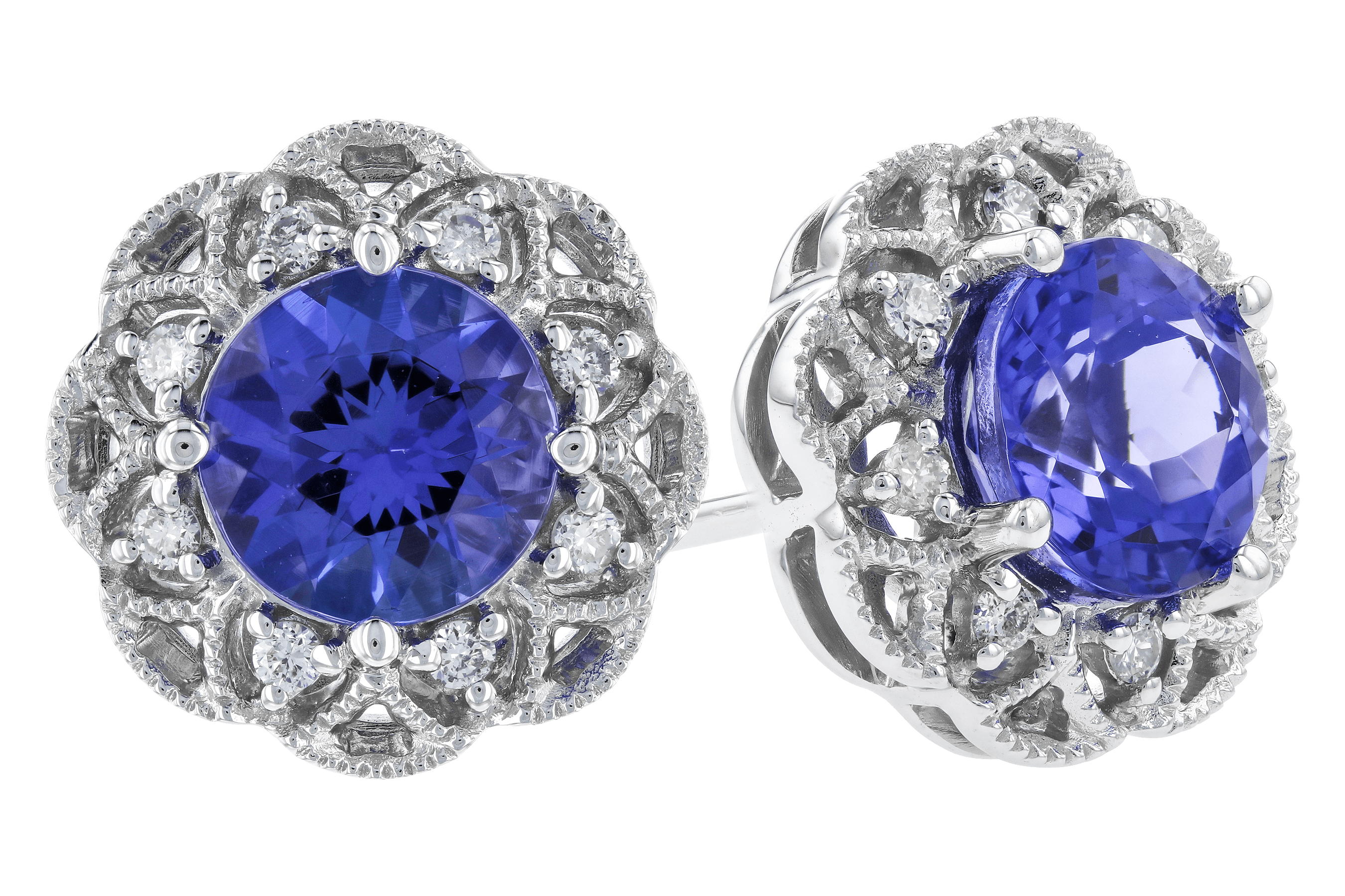 F282-94361: EARR 1.45 TW TANZANITE 1.56 TGW