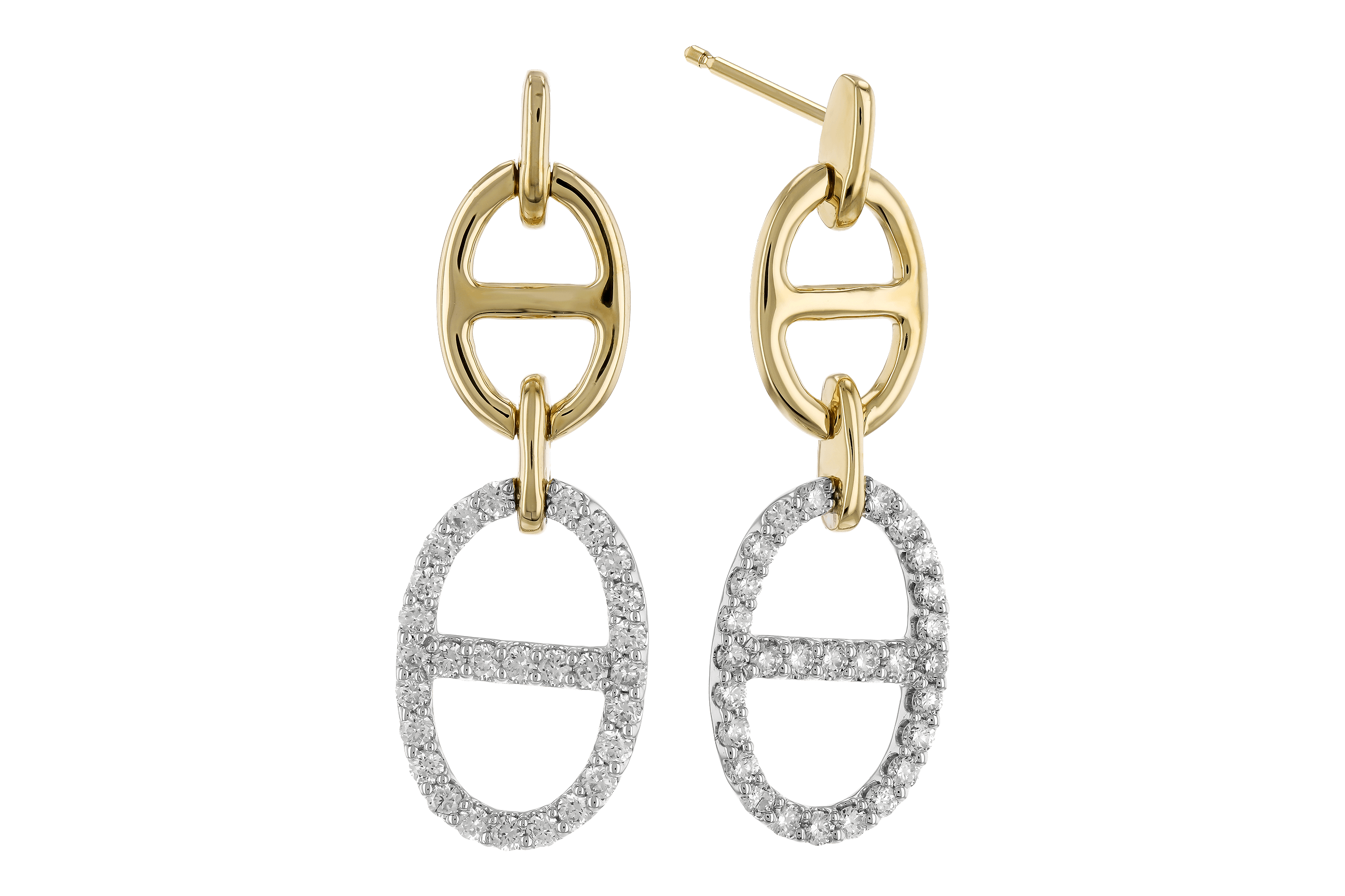 F282-99761: EARRINGS .36 TW