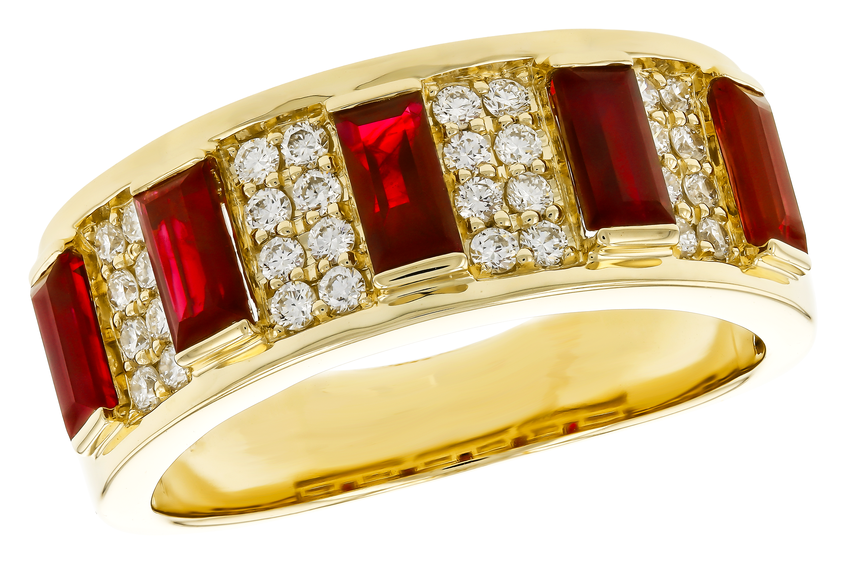 F283-87088: LDS WED RG 1.40 TW RUBY 1.69 TGW