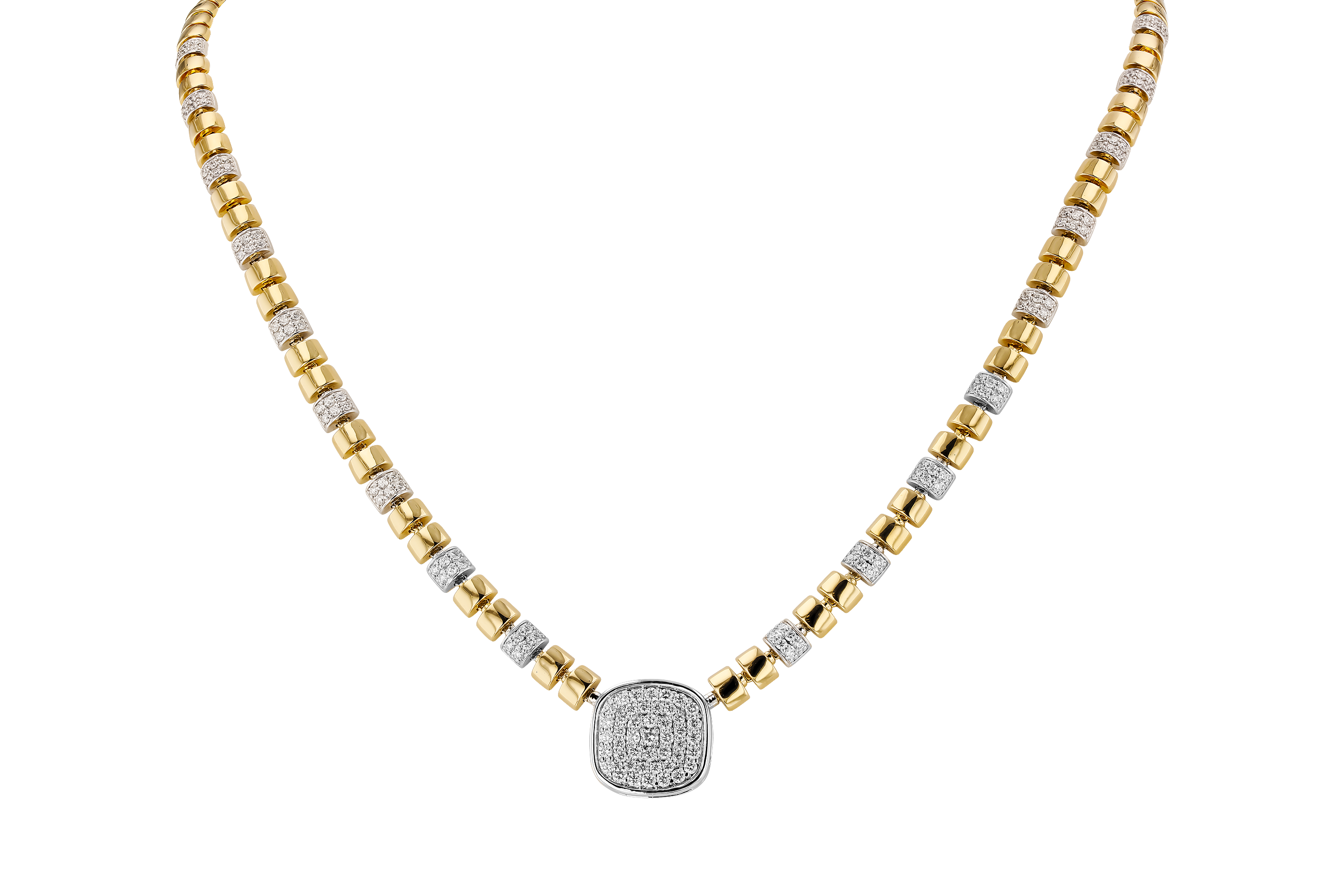 F283-87915: NECKLACE 1.90 TW