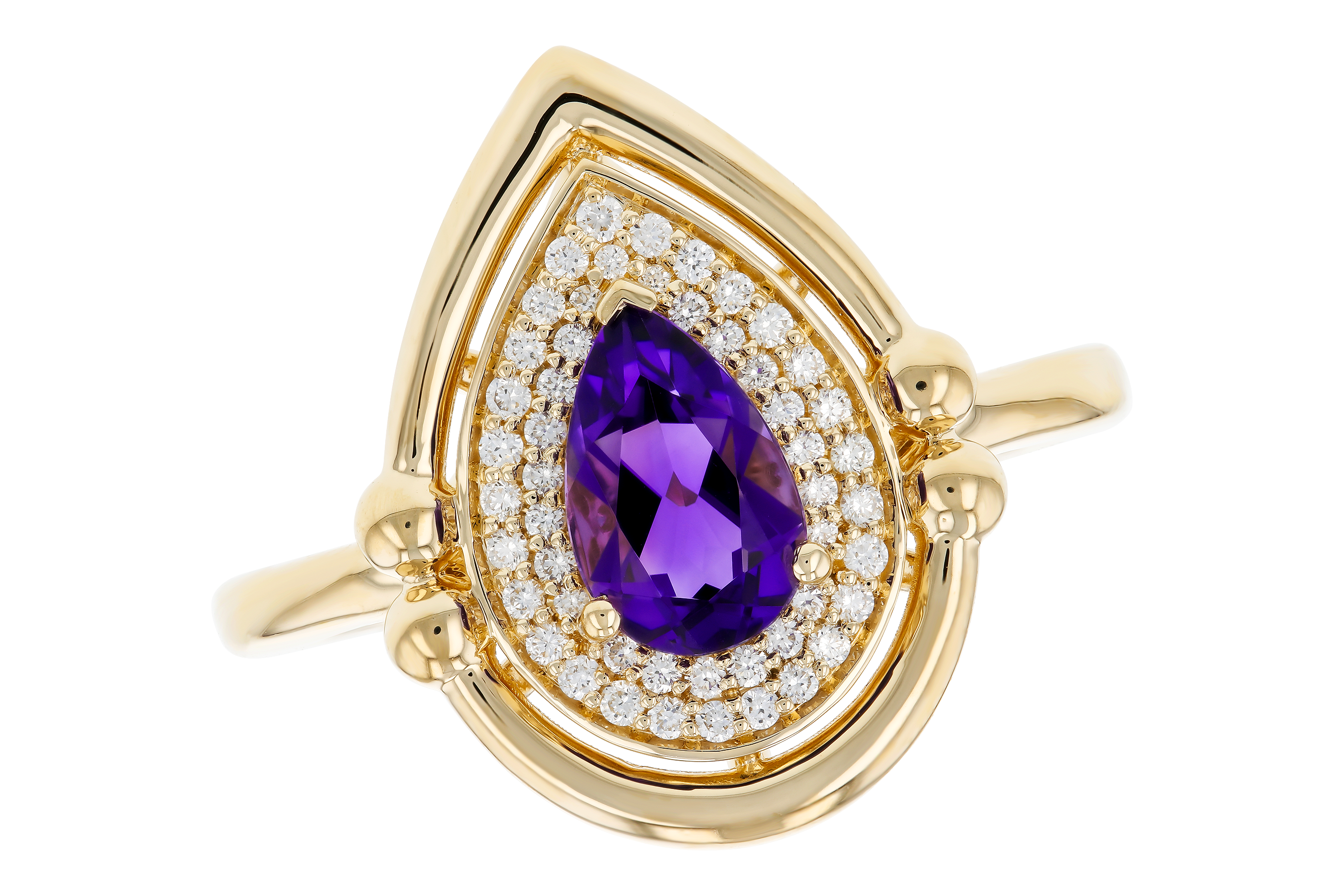 F284-73415: LDS RG .70 AMETHYST .86 TGW (8x5MM AMY)