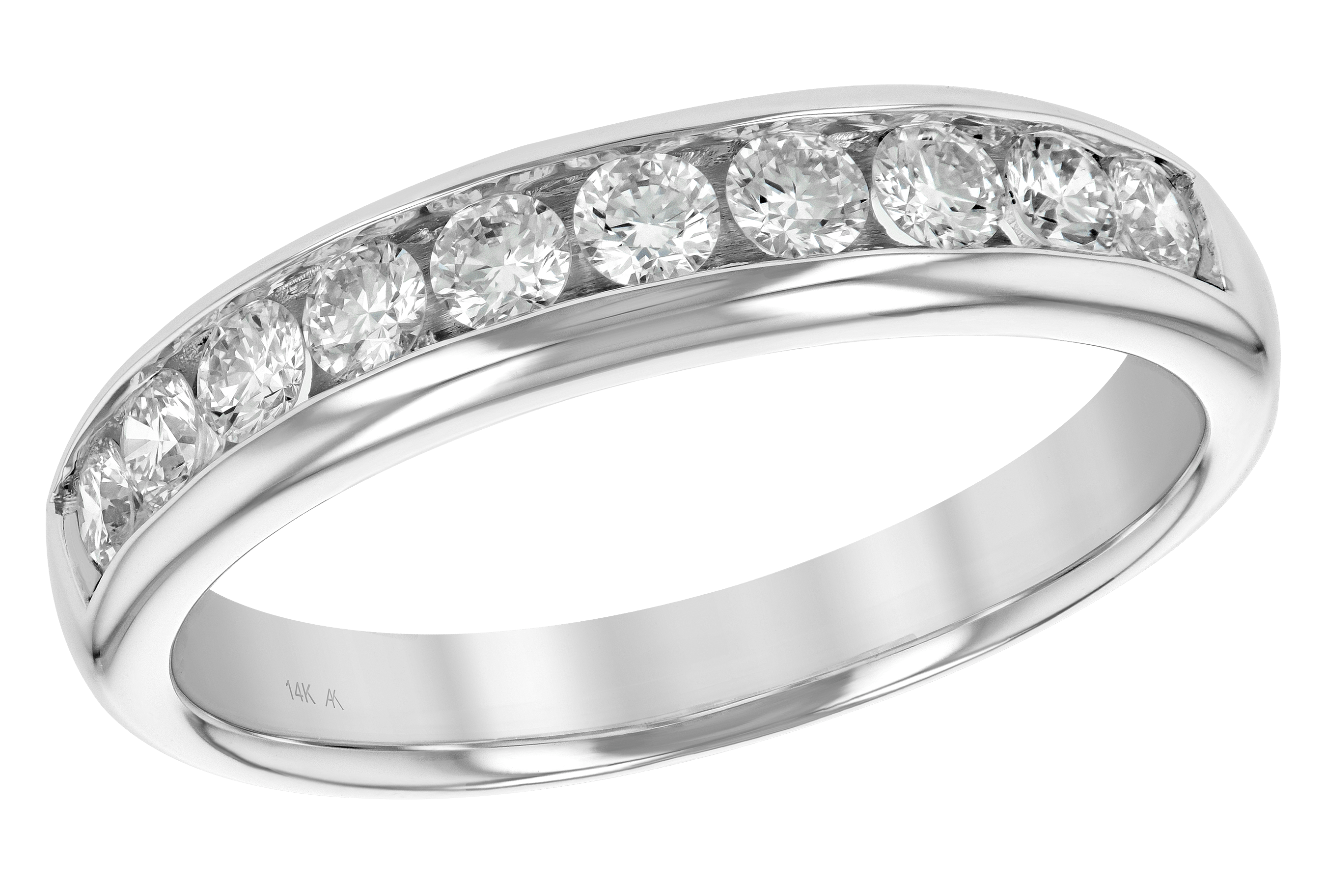 G102-06161: LDS WED RG .50 TW (10 STONES)