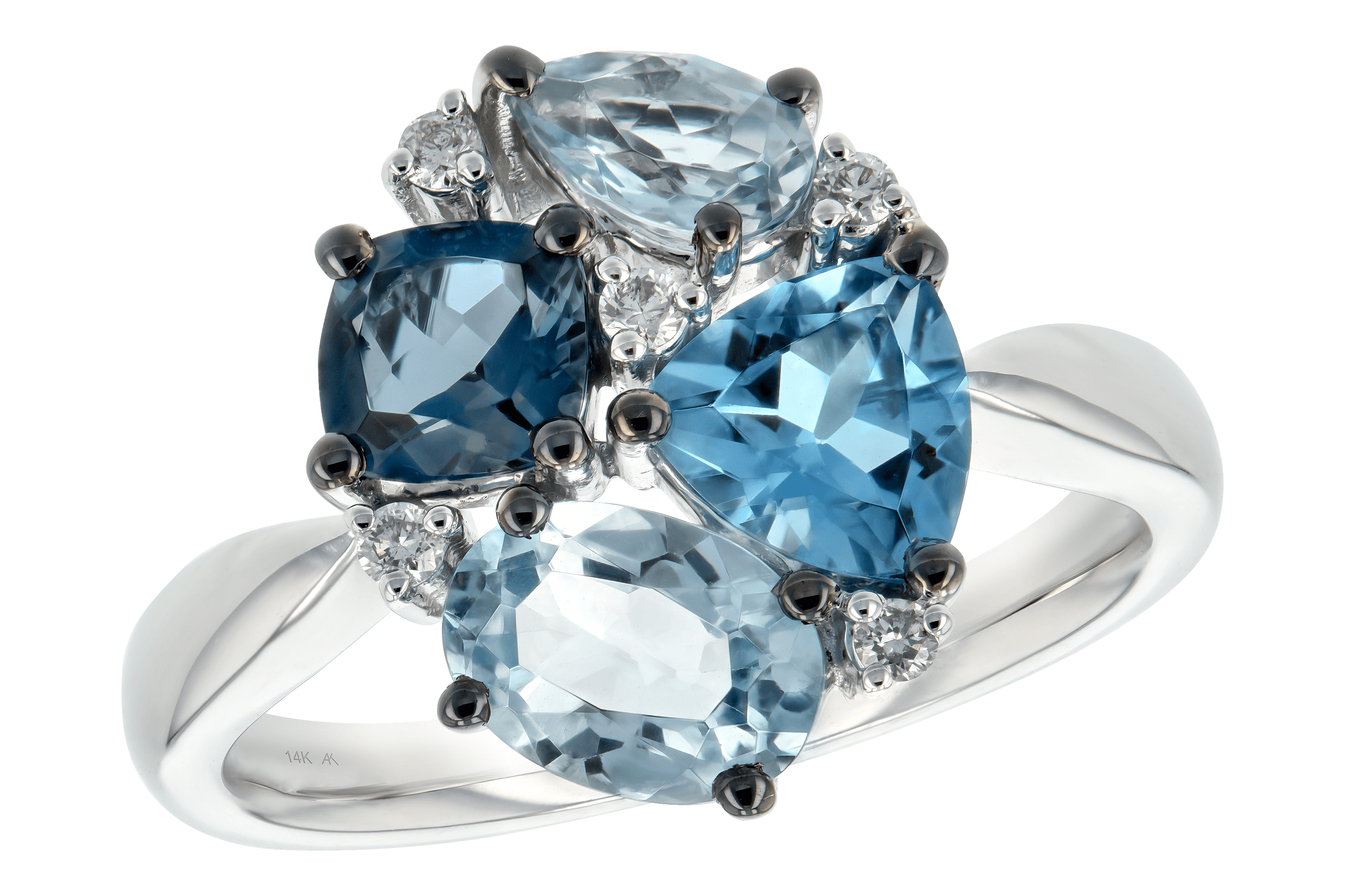 G198-37915: LDS RG 2.57 BLUE TOPAZ 2.65 TGW