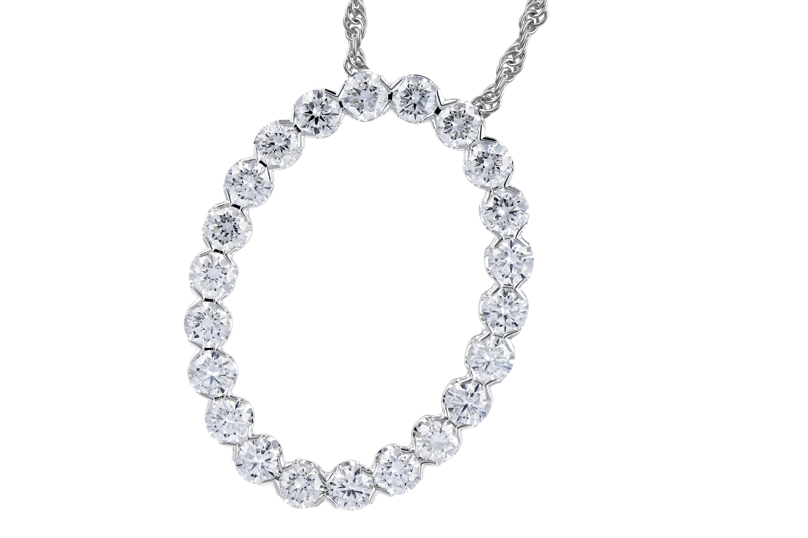 G282-06097: NECKLACE 1.00 TW