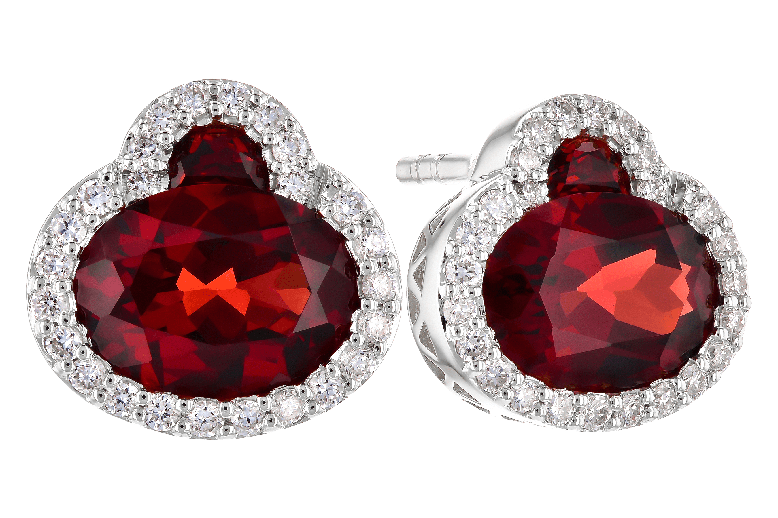 G282-07988: EARR 2.85 TW GARNET 3.06 TGW