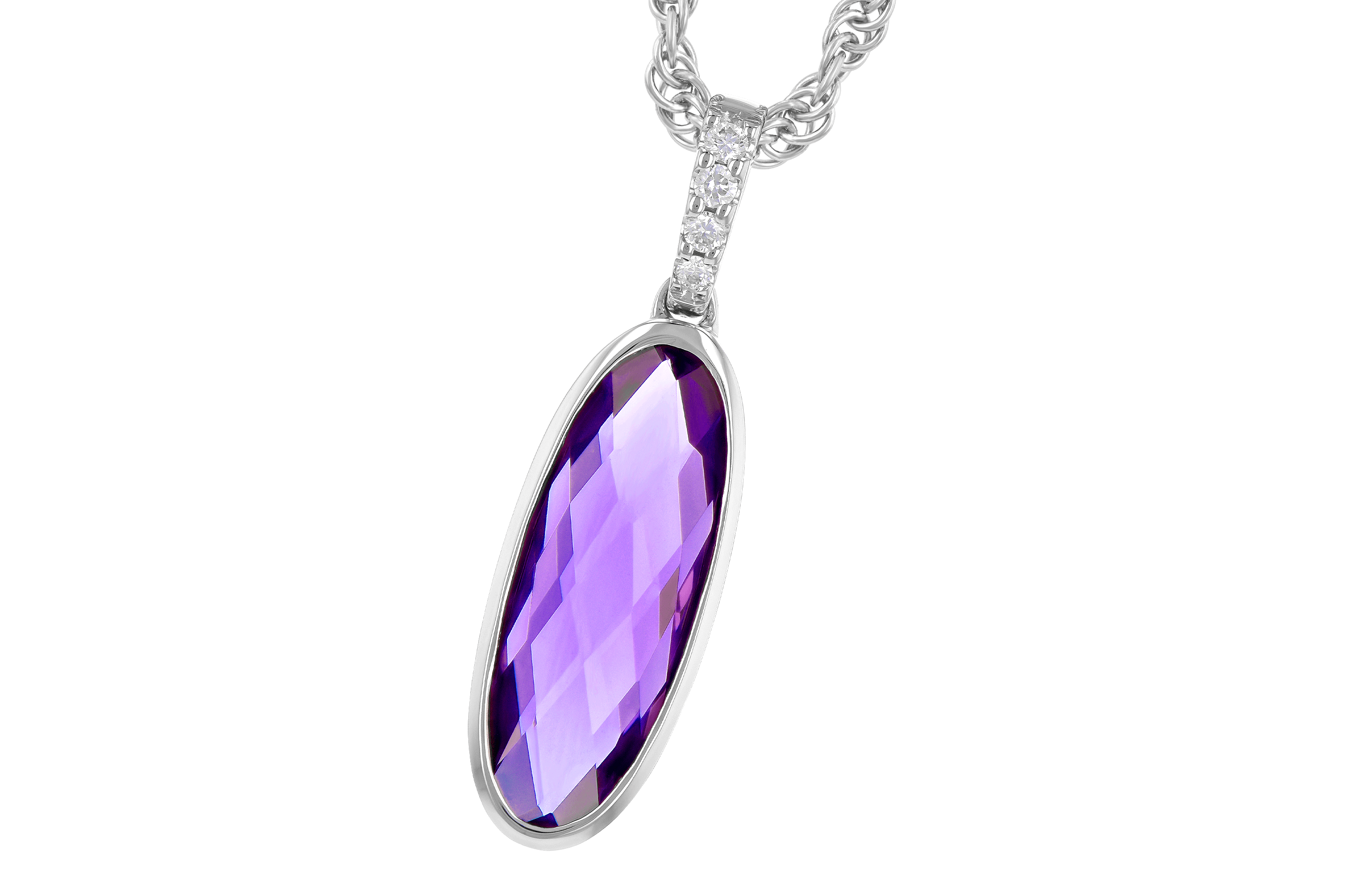 G282-08870: NECK 1.67 AMETHYST 1.70 TGW