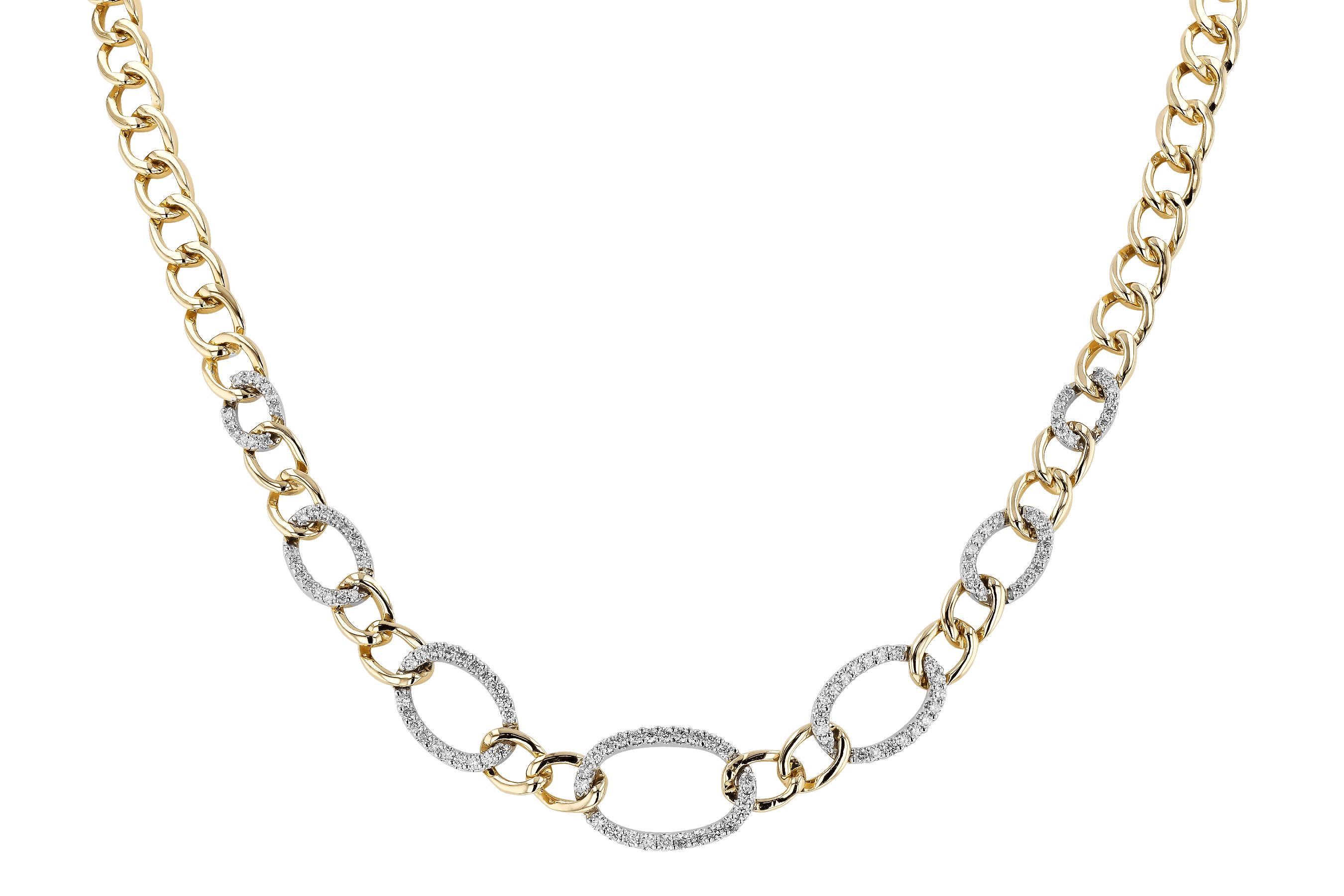 G282-92524: NECKLACE 1.15 TW (17")