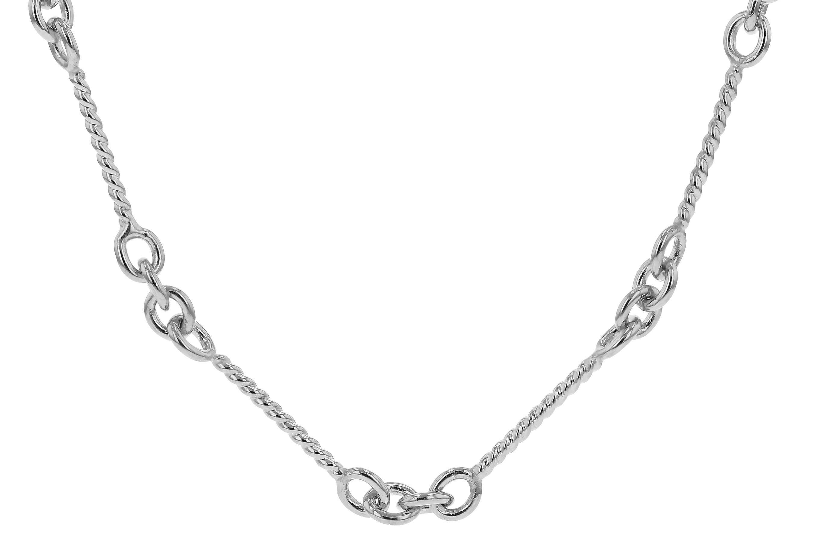 G282-97079: TWIST CHAIN (8IN, 0.8MM, 14KT, LOBSTER CLASP)