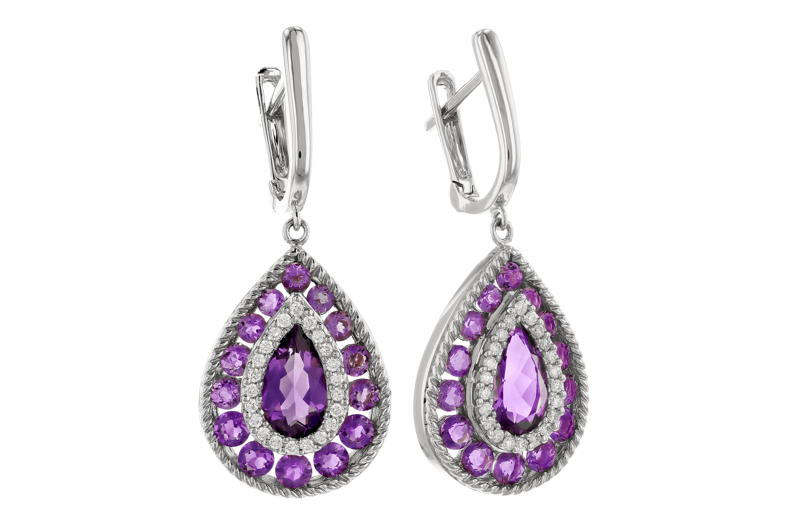 G282-98888: EARR 2.29 TW AMETHYST 2.45 TGW