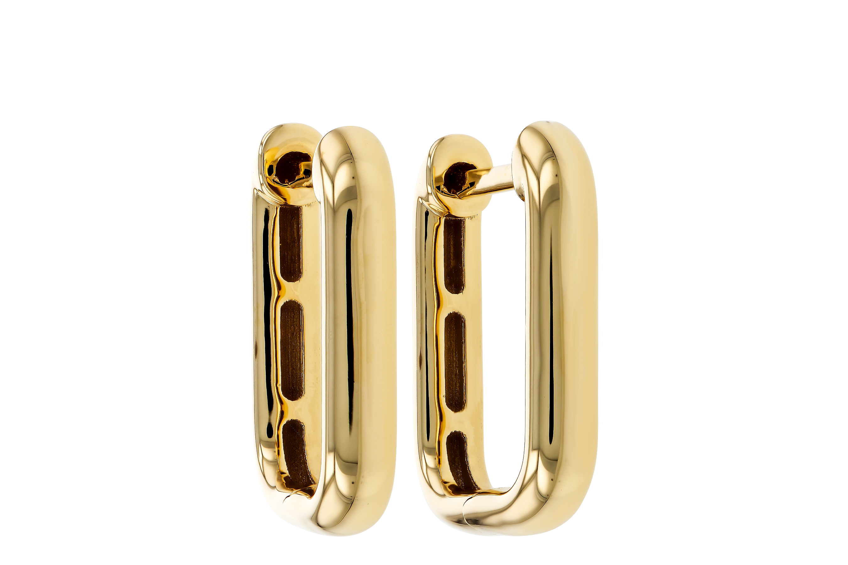 G283-88906: GOLD EARRINGS (15MM)