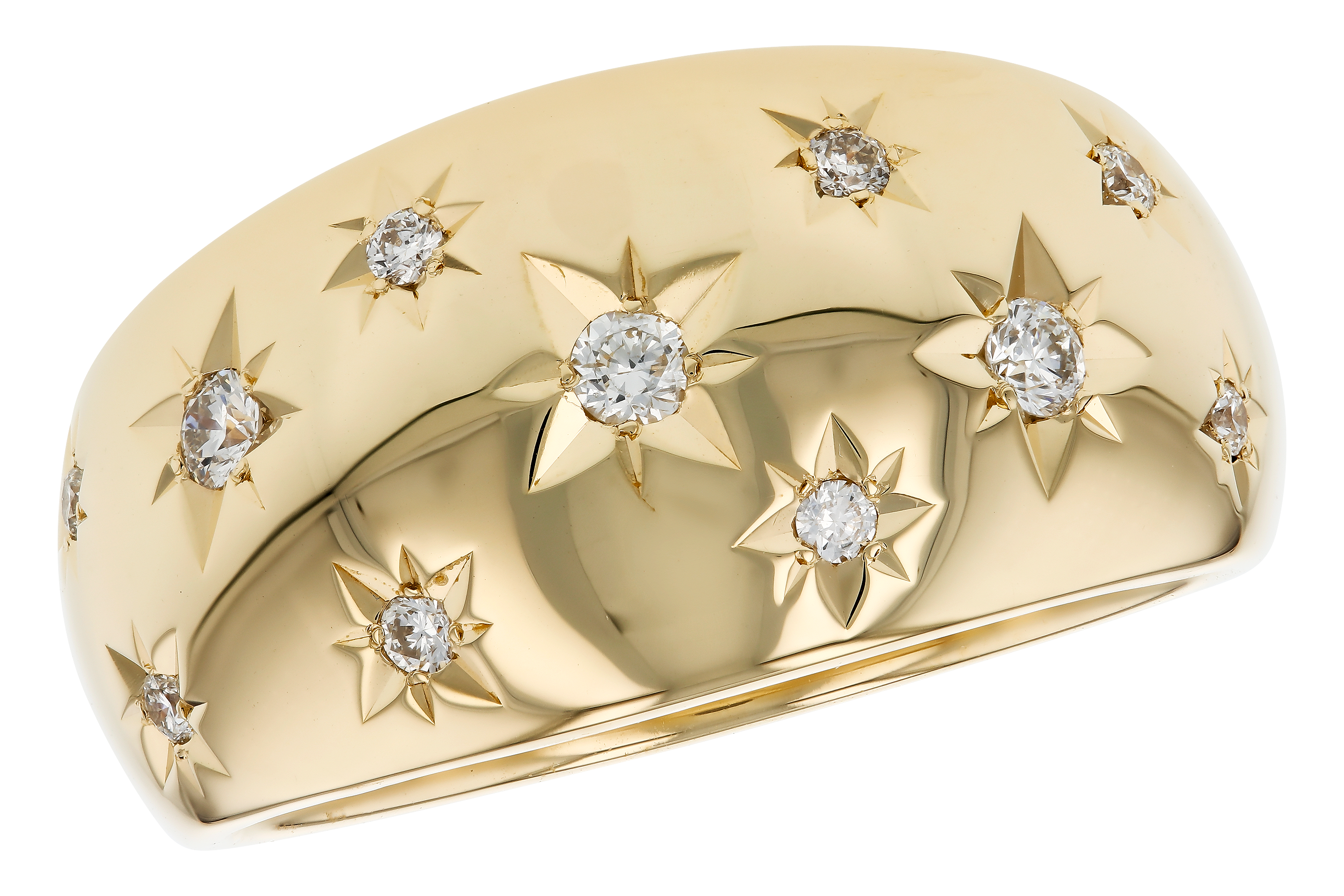 G284-73424: LDS DIA WEDDING RING .18 TW