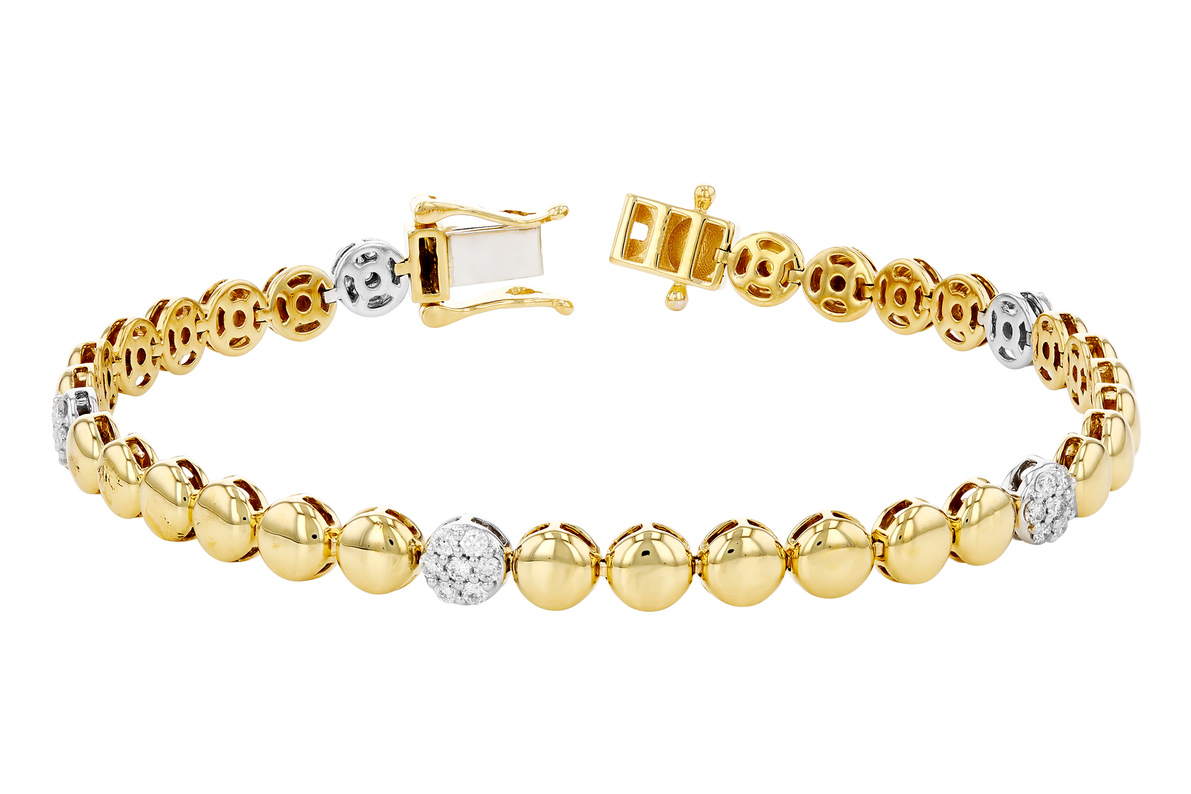 G284-74343: BRACELET .50 TW (7")