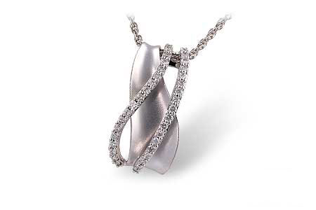 H192-95224: NECKLACE .28 TW