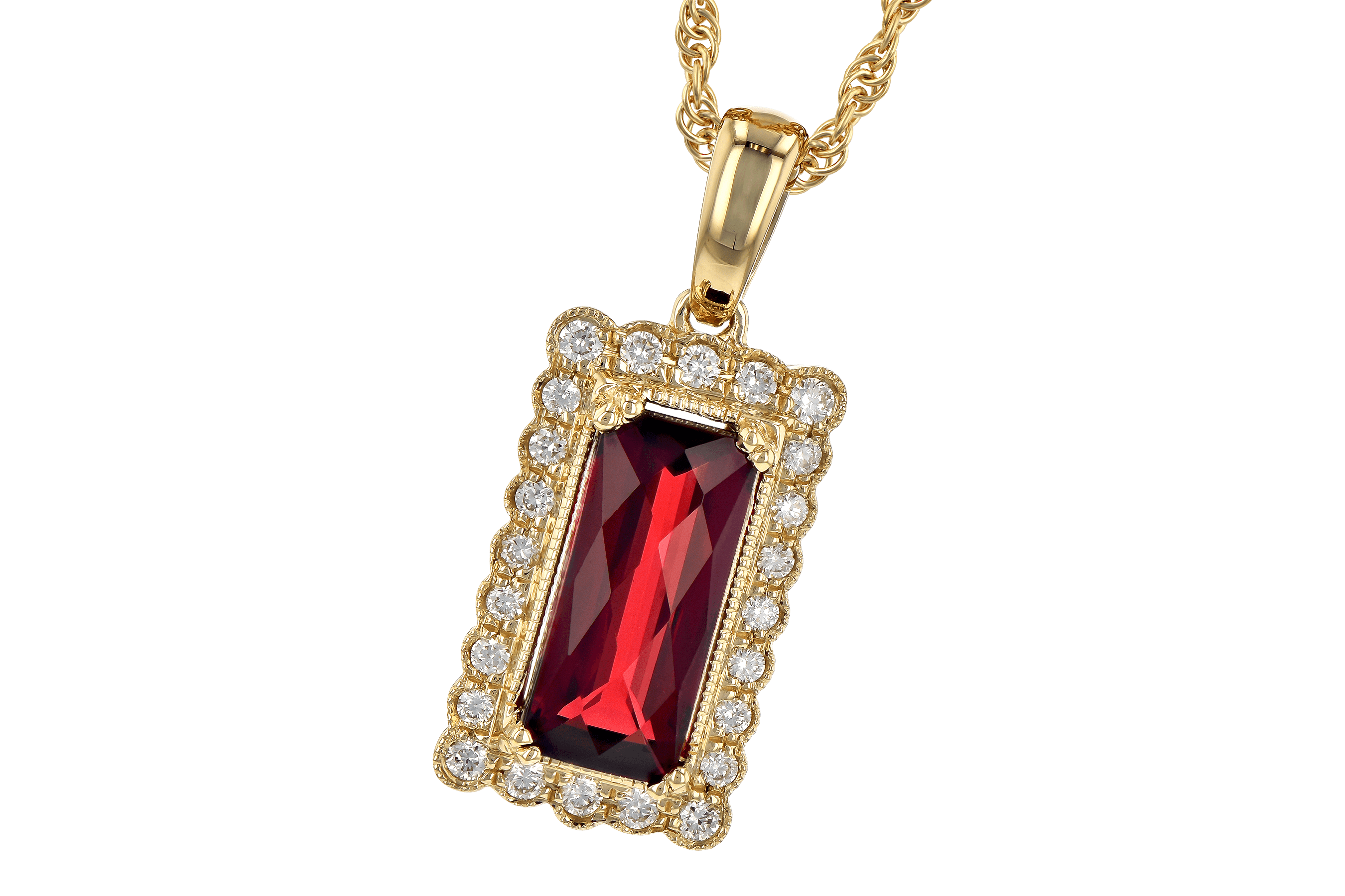 H282-01588: NECK 1.80 GARNET 1.95 TGW