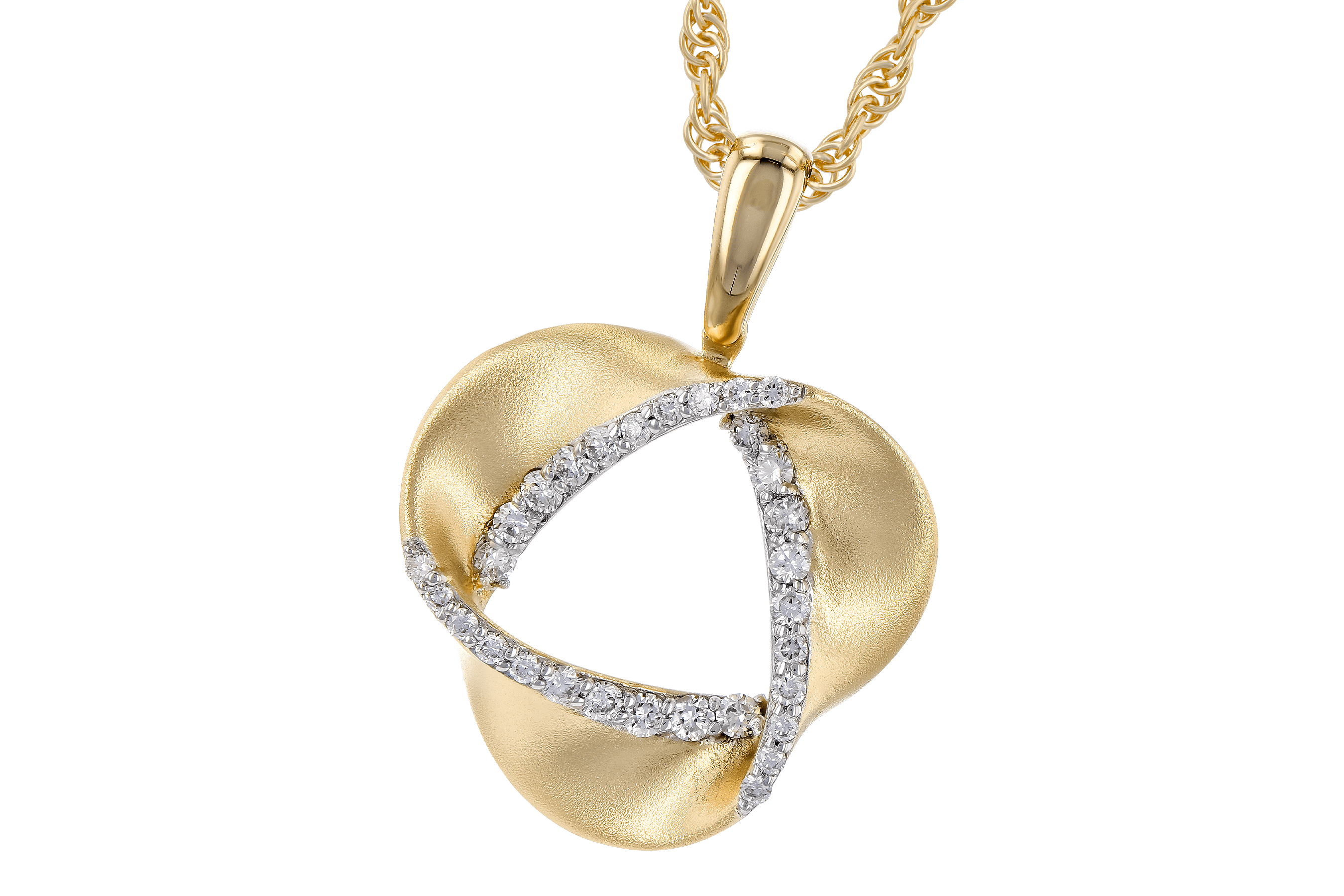 H282-08906: NECKLACE .20 TW