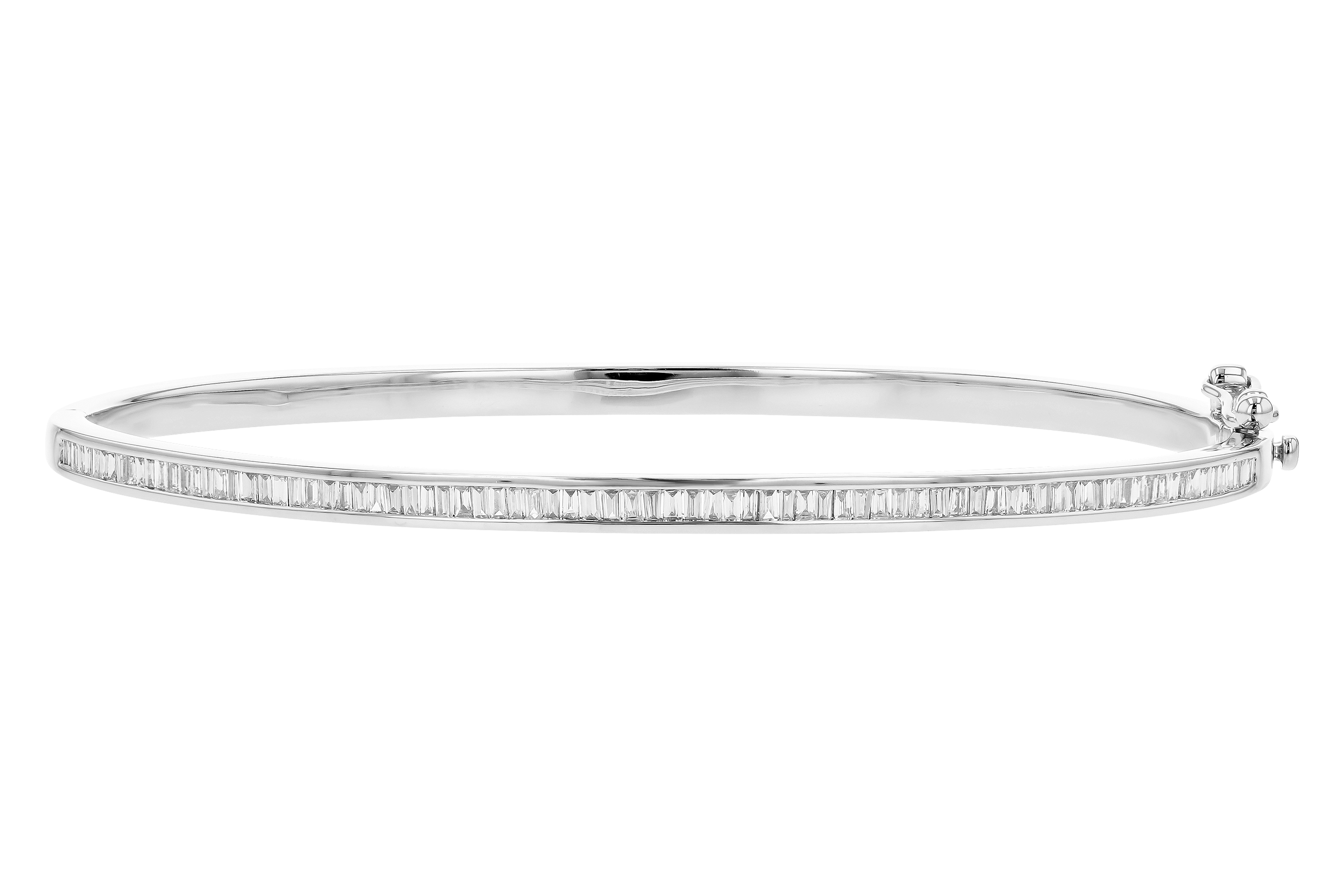 H282-92524: BANGLE BRACELET .52 TW