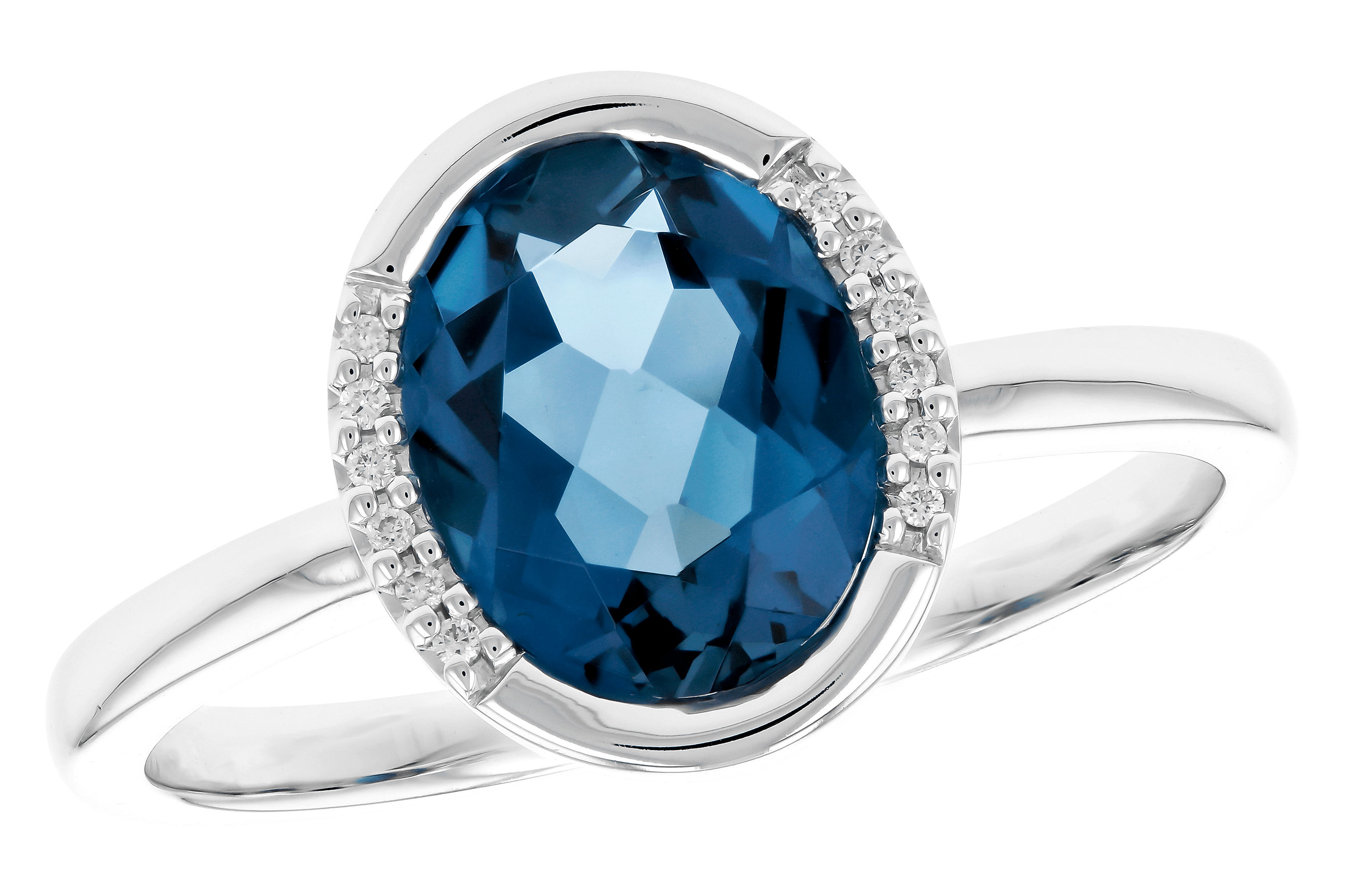 H282-95252: LDS RG 1.90 TW LONDON BLUE TOPAZ 1.93 TGW(9x7 LBT)