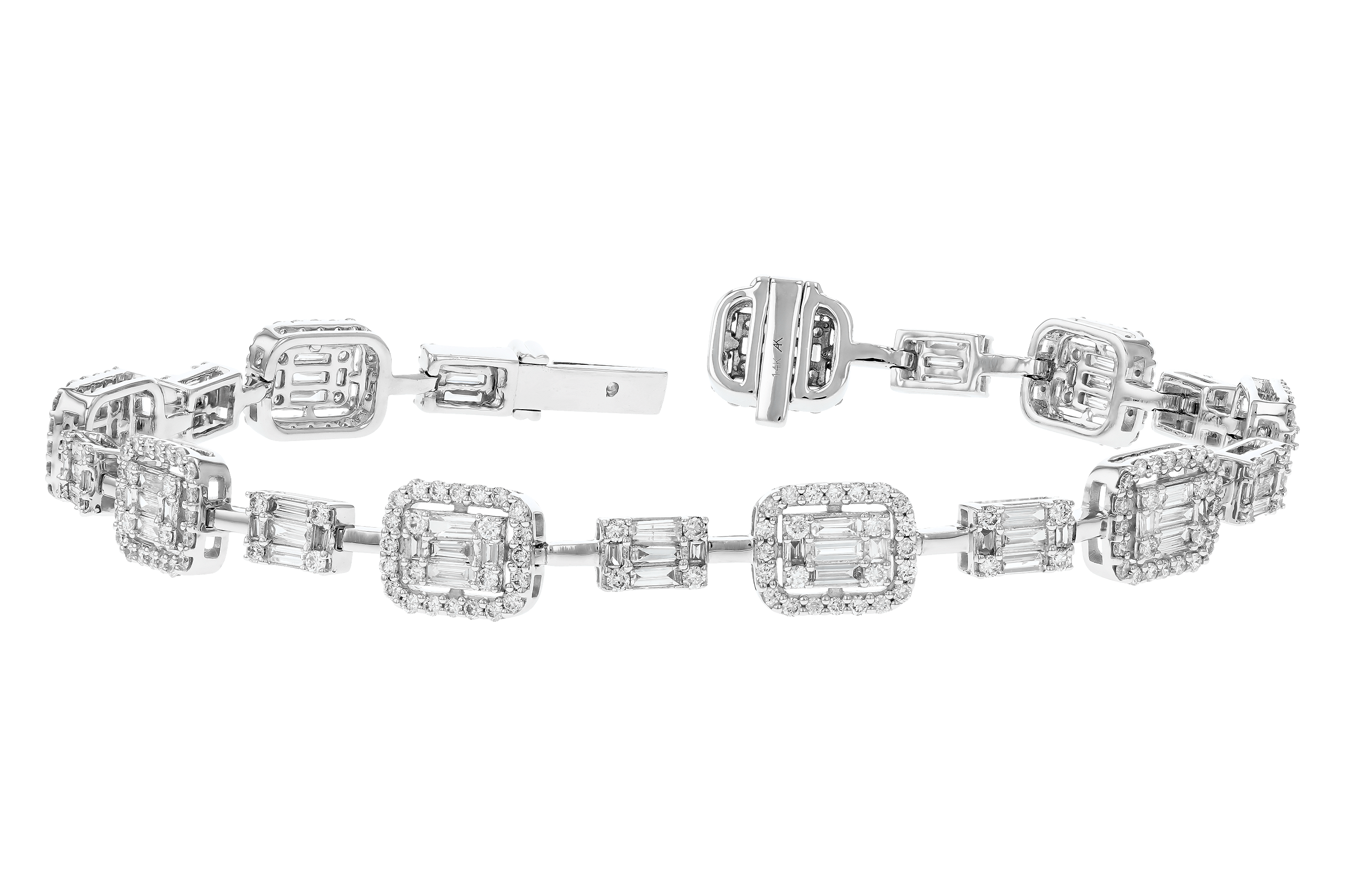 H282-96097: BRACELET 1.04 BAG 2.55 TW