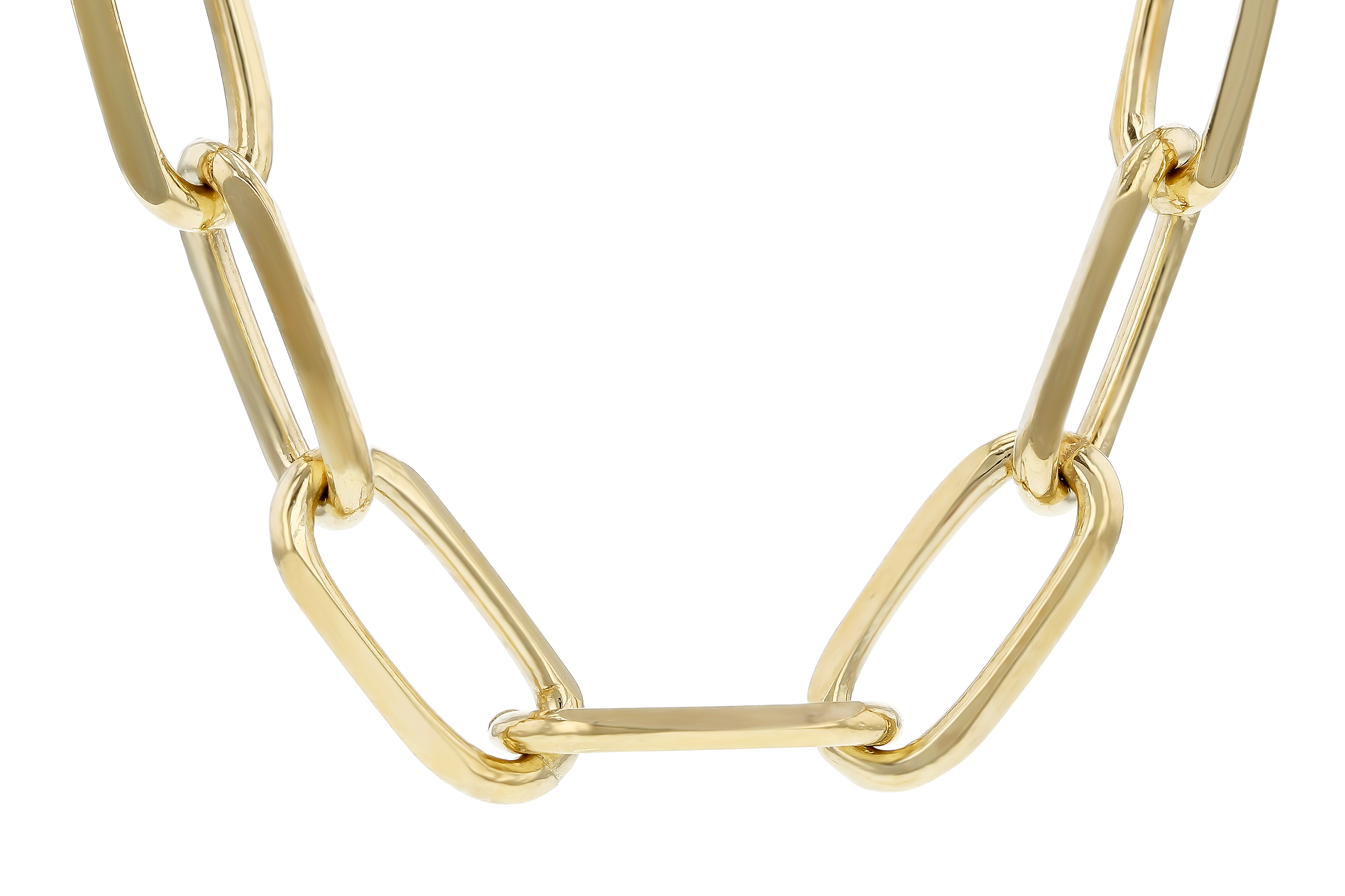 H282-97079: PAPERCLIP XL (24", 5.2MM, 14KT, LOBSTER CLASP)