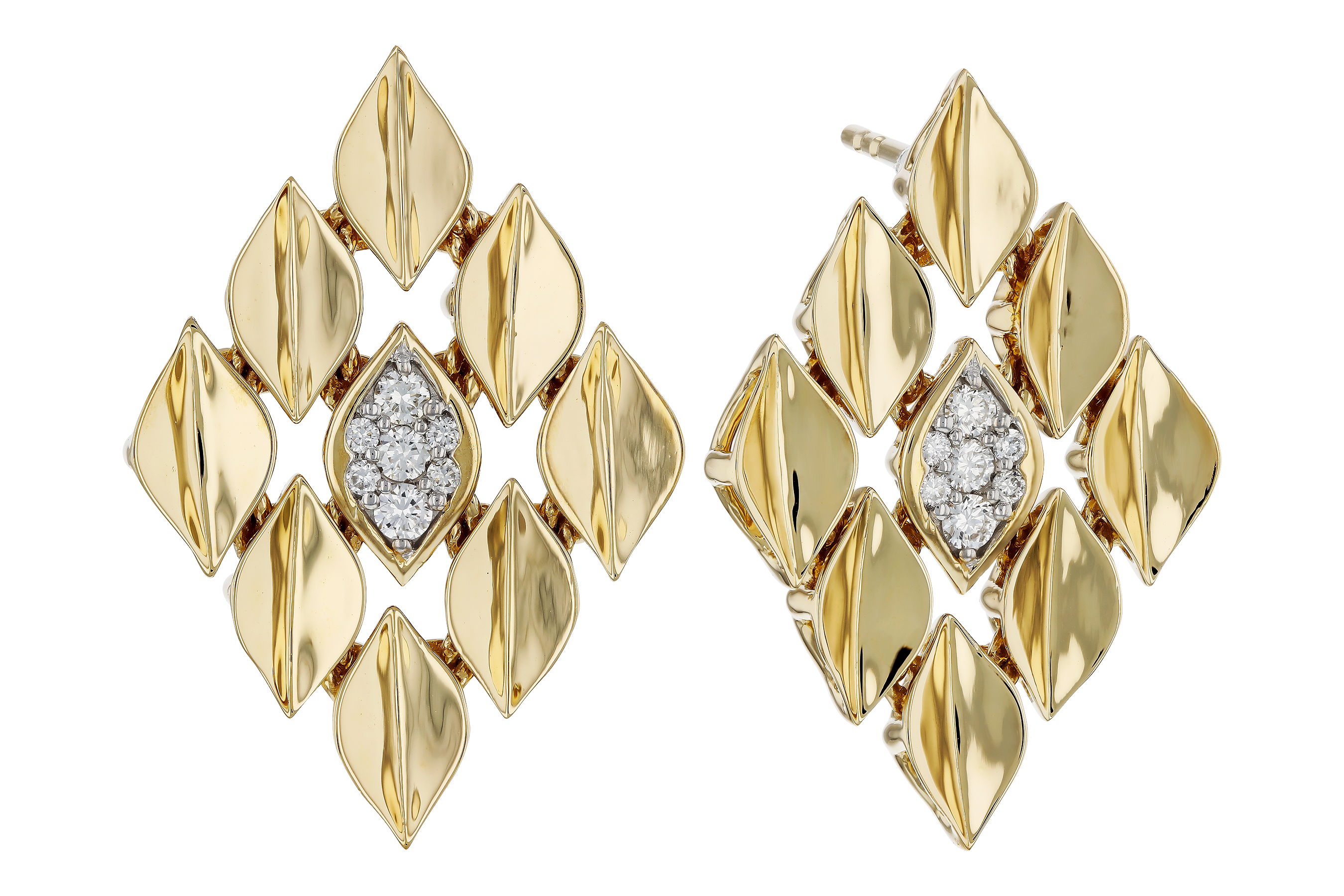 H284-73424: EARRINGS .16 TW
