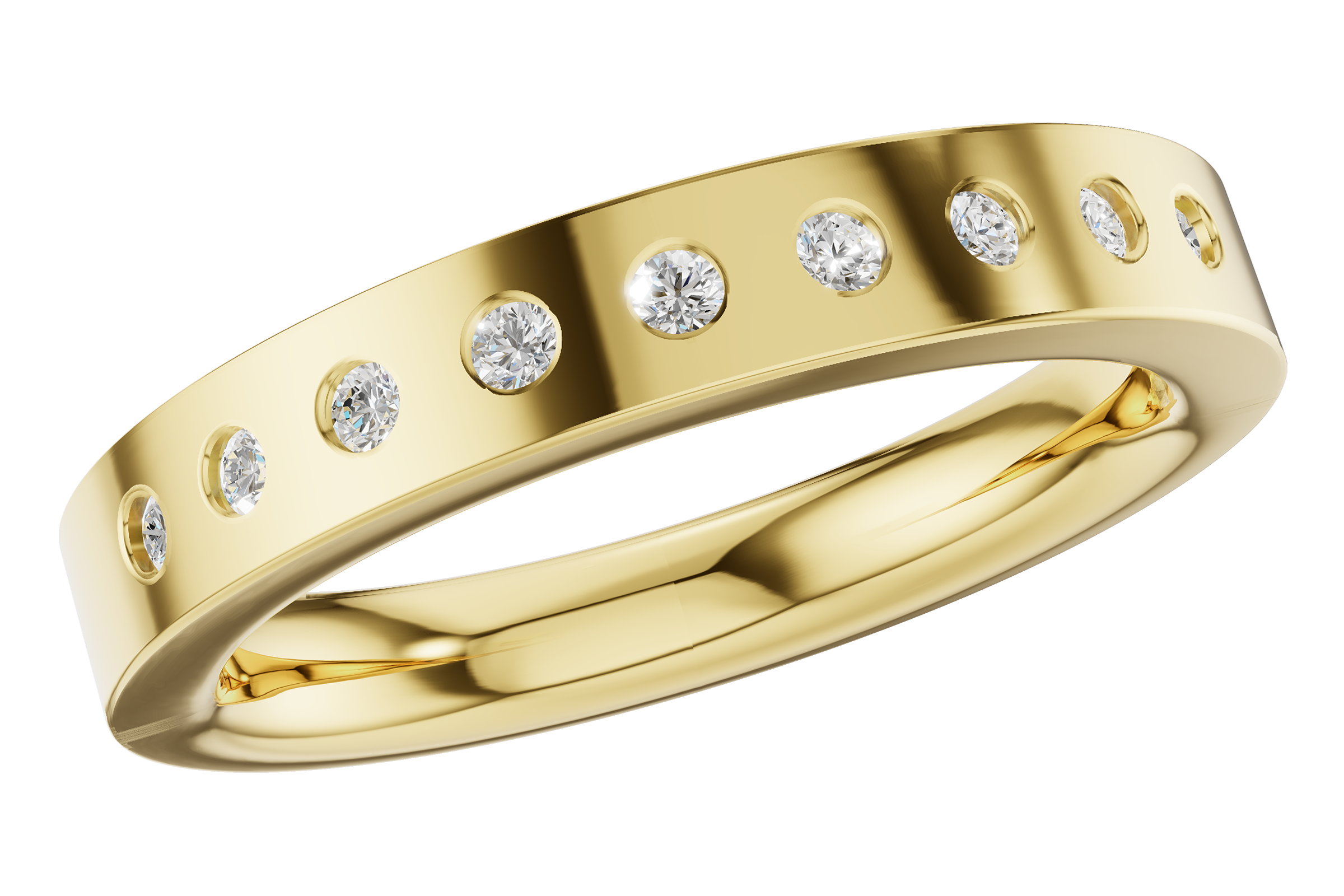 H284-74288: LDS DIA WED RG .12 TW