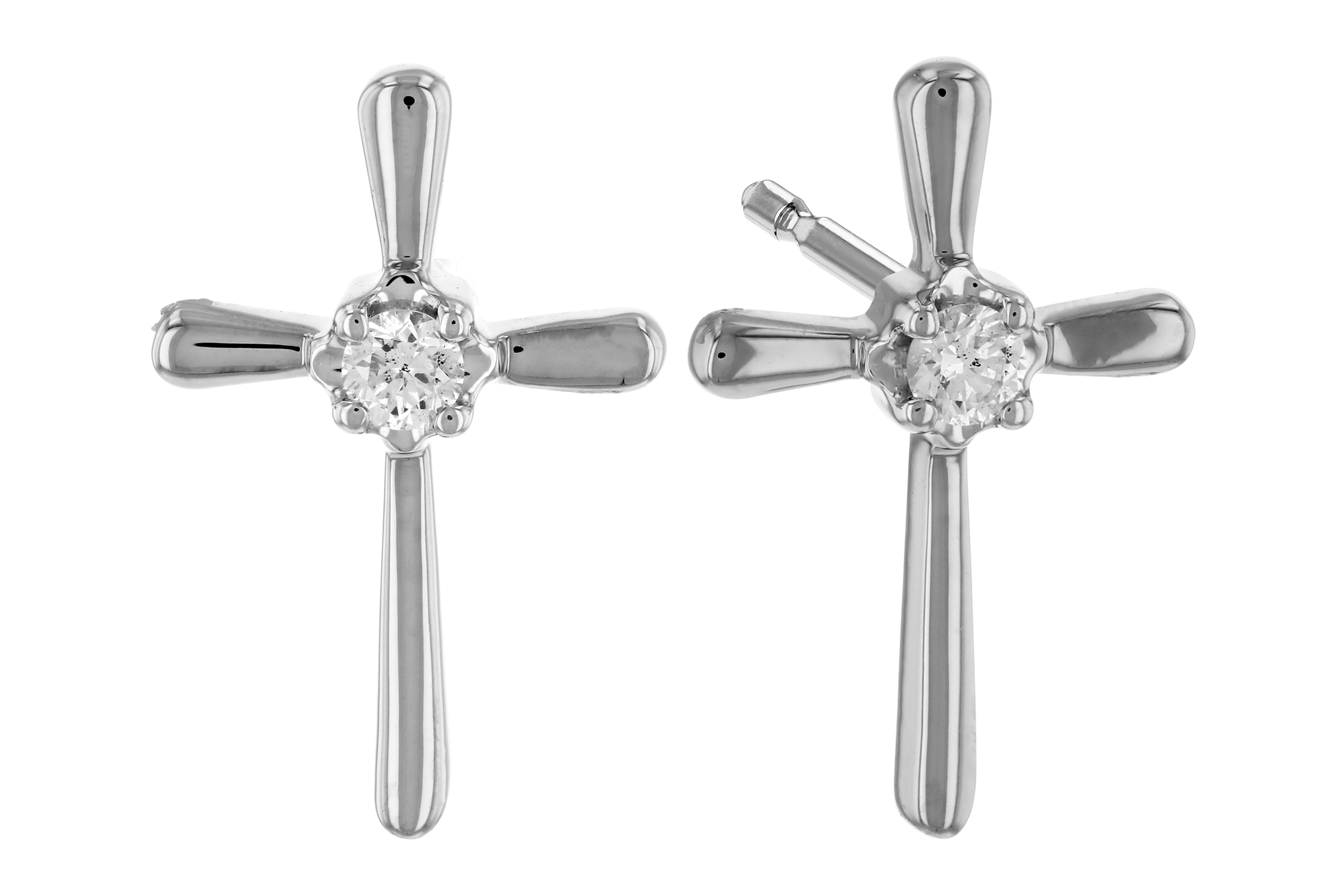 H284-74306: EARRINGS .04 TW