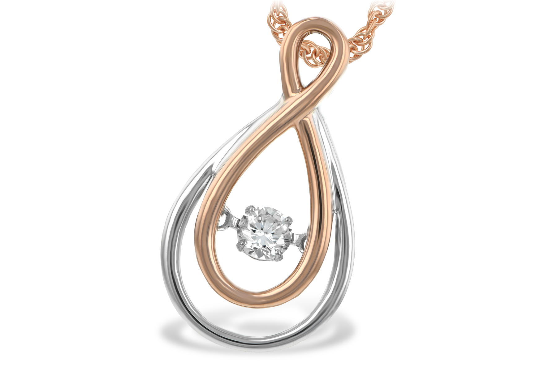 K197-51606: NECKLACE .14 TW