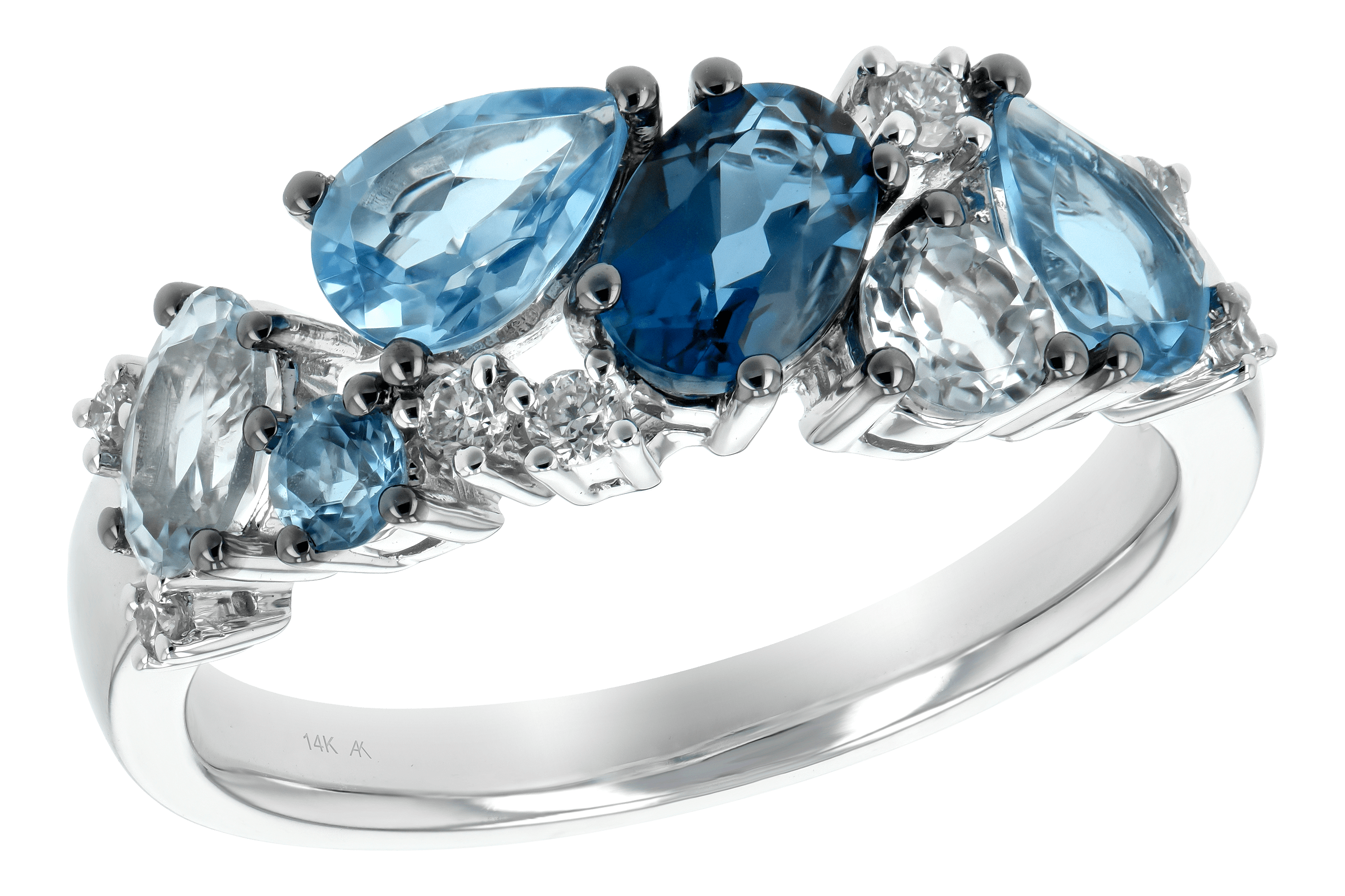 K198-37088: LDS RG 2.05 BLUE TOPAZ 2.16 TGW