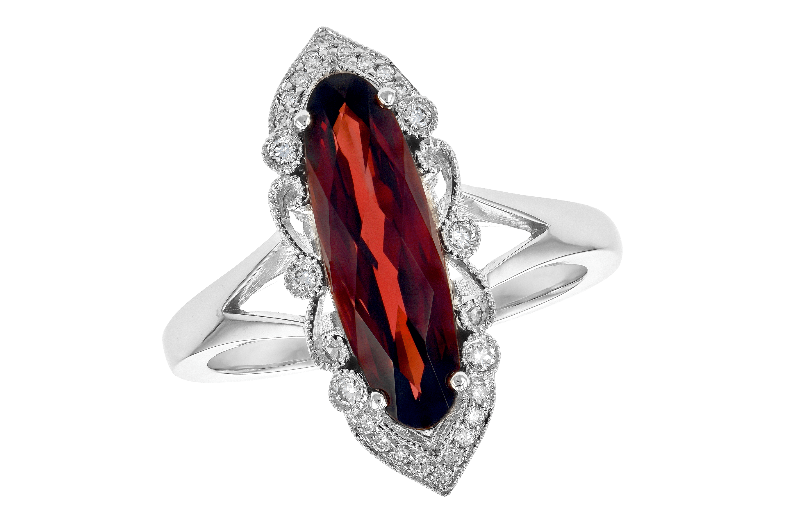 K199-33433: LDS RG 2.58 GARNET 2.70 TGW