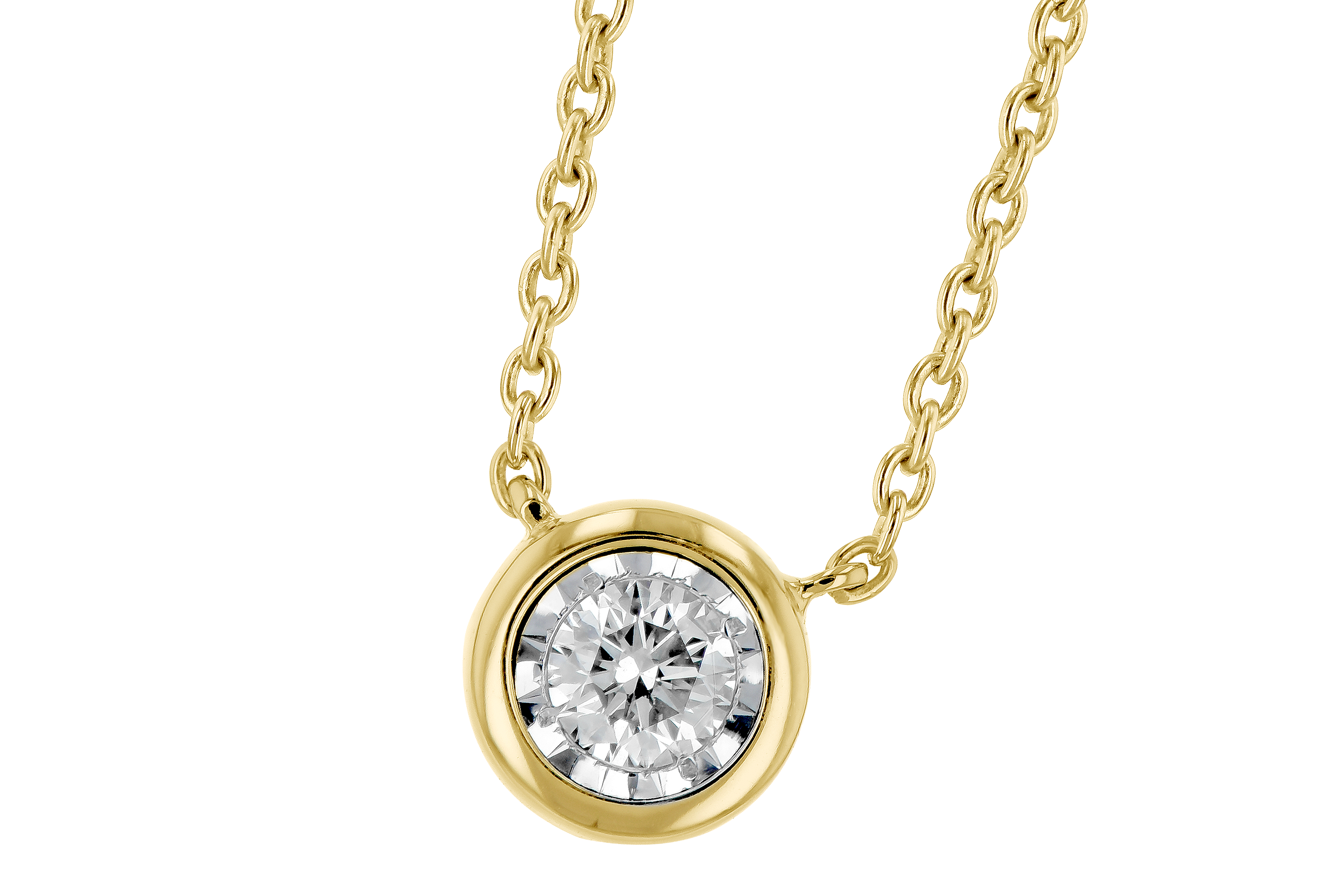 K282-00670: NECKLACE .15 BR (18")