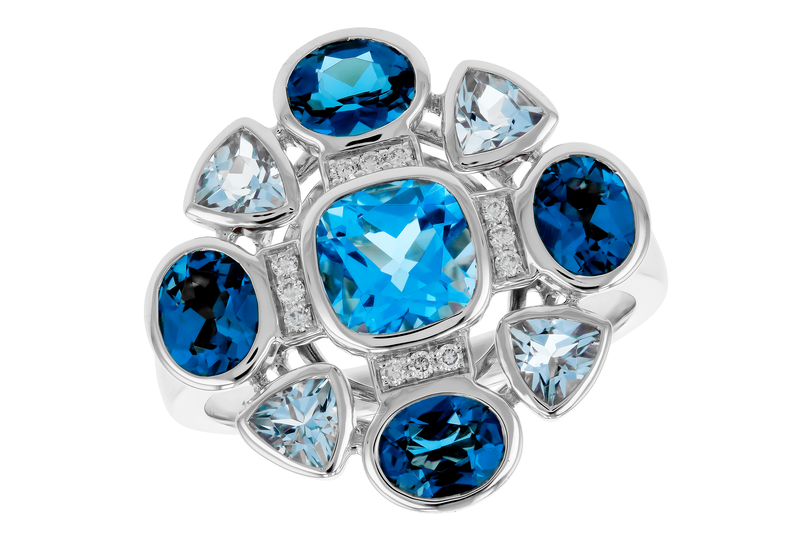 K283-85197: LDS RG 3.19 TW BLUE TOPAZ 3.25 TGW