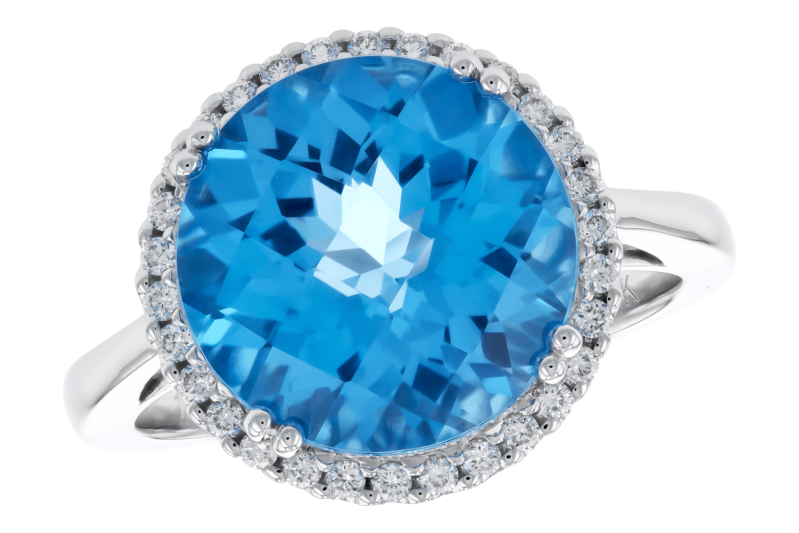 K283-85242: LDS RG 7.20 BLUE TOPAZ 7.42 TGW