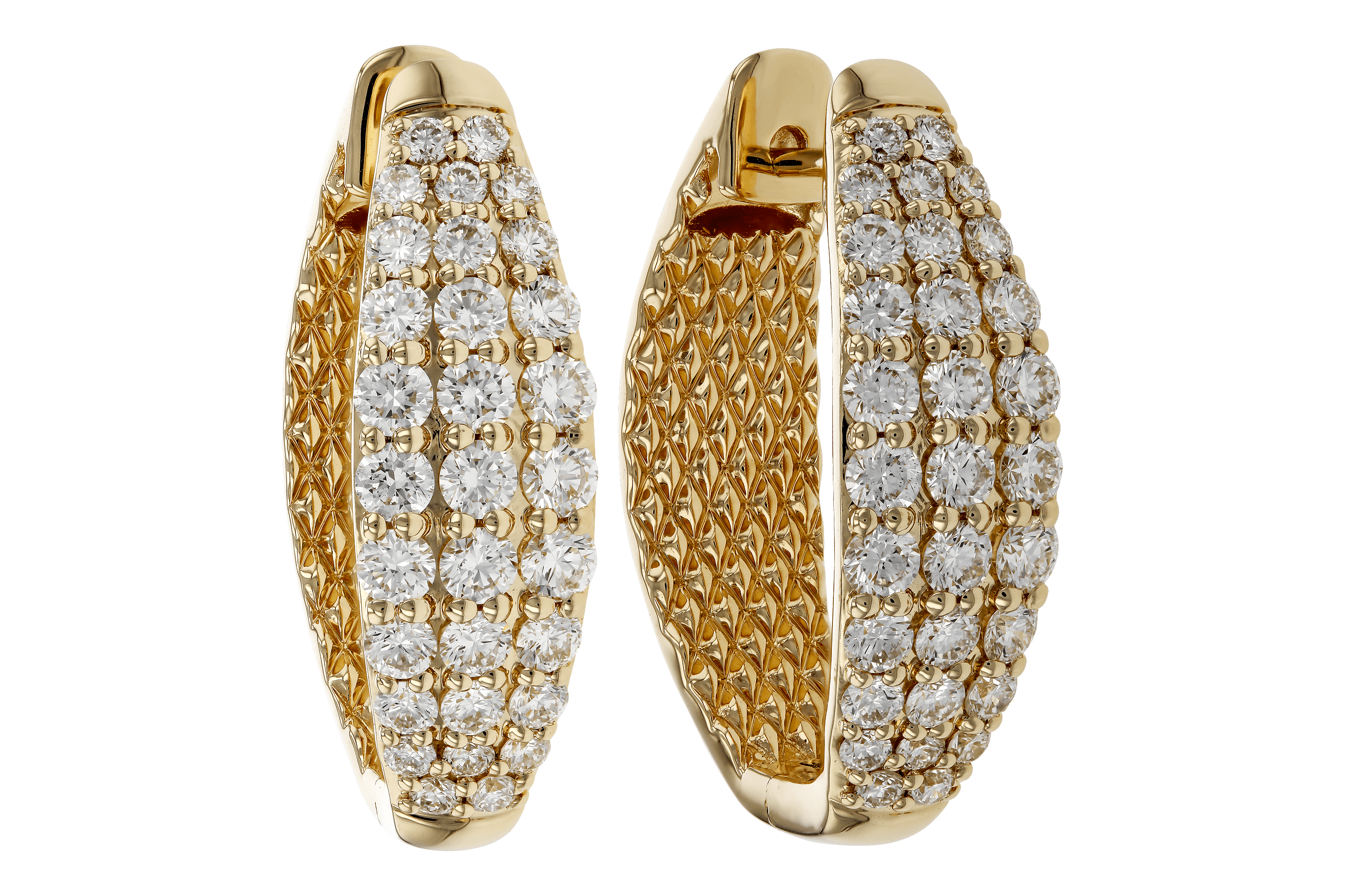 K283-85270: EARRINGS 2.00 TW